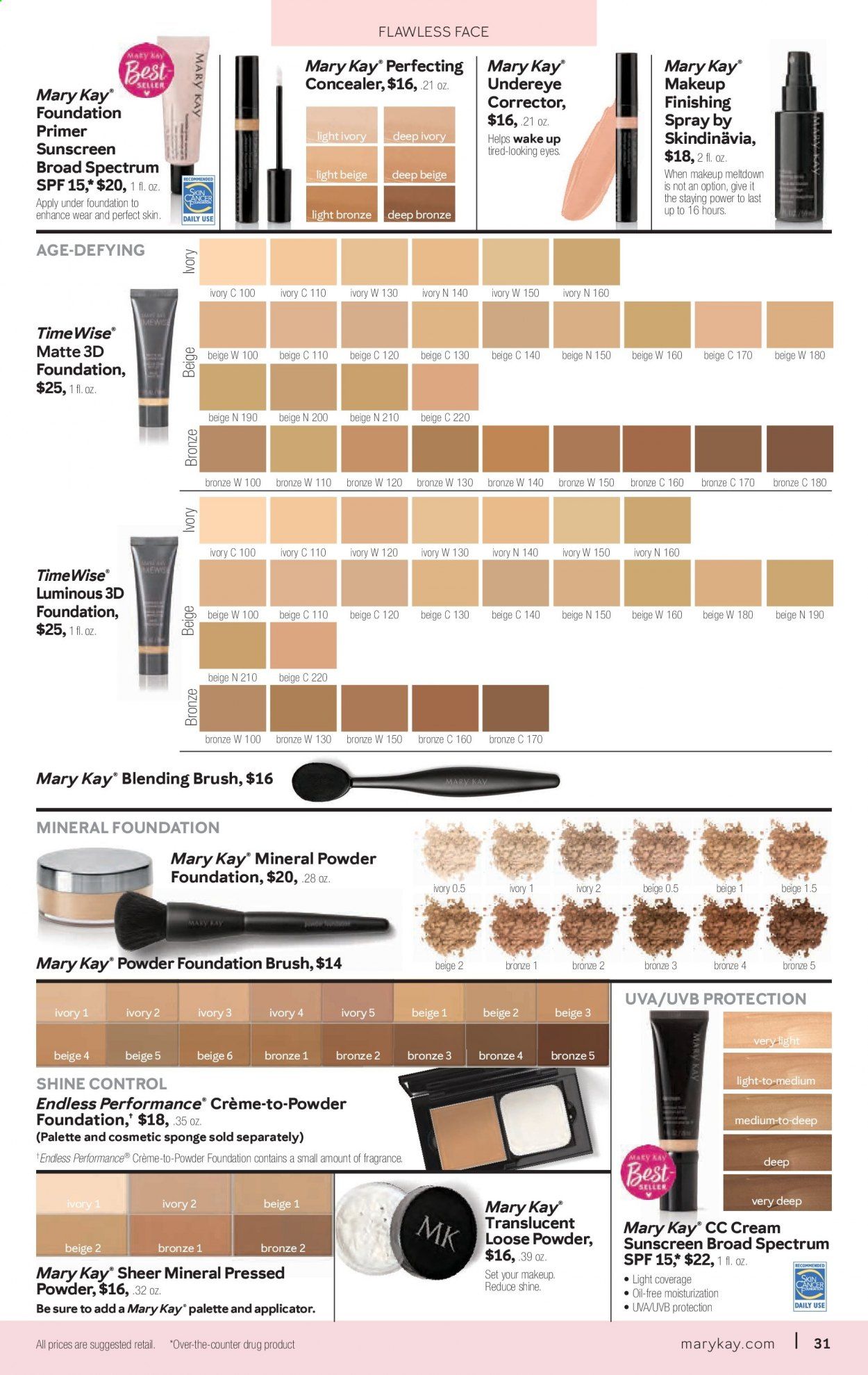 Mary Kay Weekly Ad Flyer November 16 to February 15