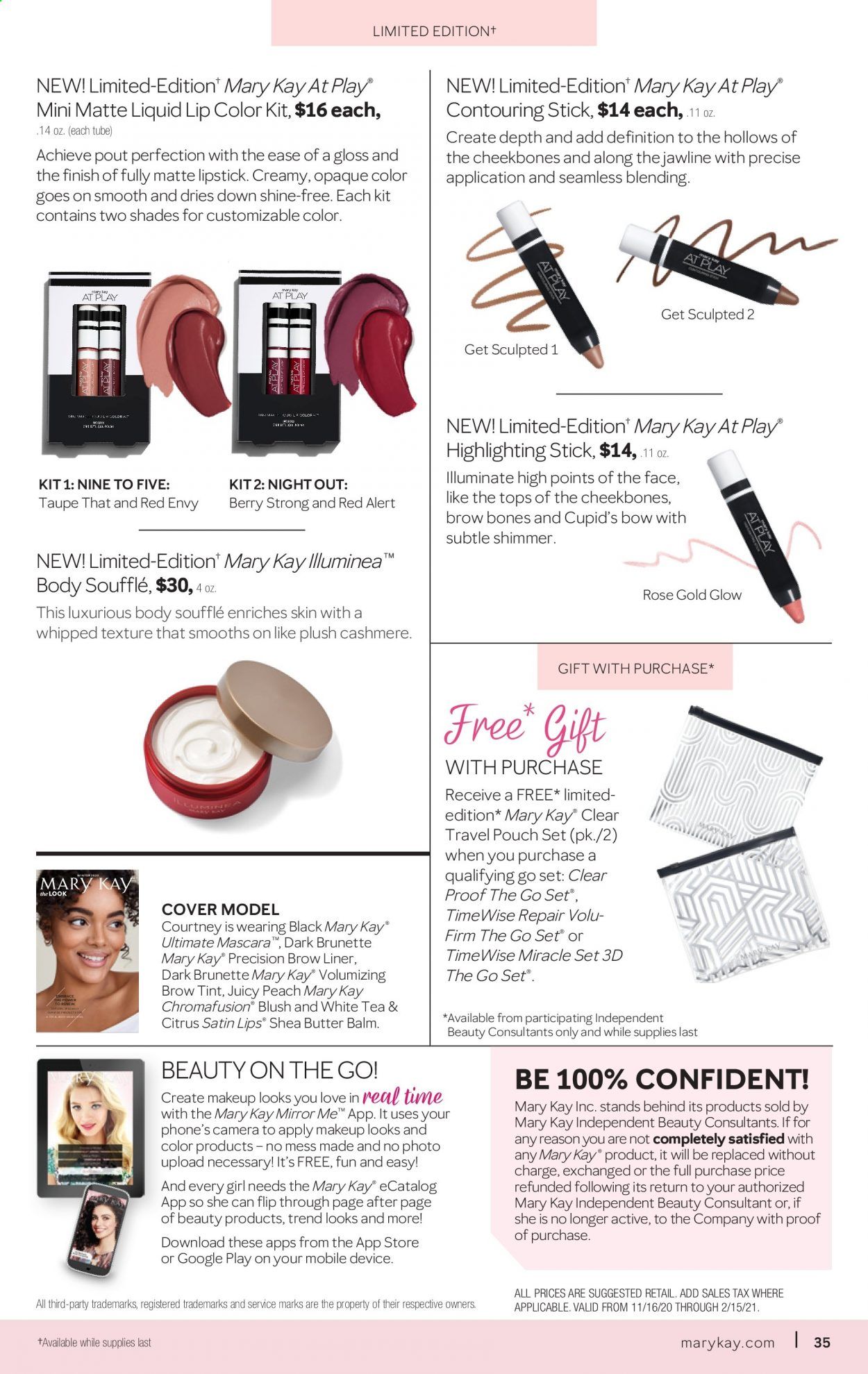 Mary Kay Weekly Ad Flyer November 16 to February 15