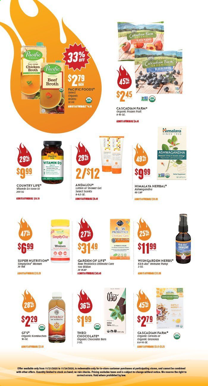 Natural Grocers Weekly Ad Flyer November 21 to November 24