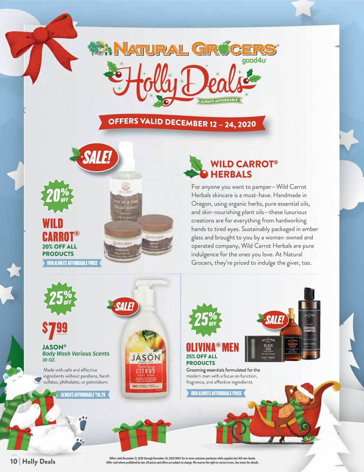 Natural Grocers Weekly Ad Flyer December 12 to December 24