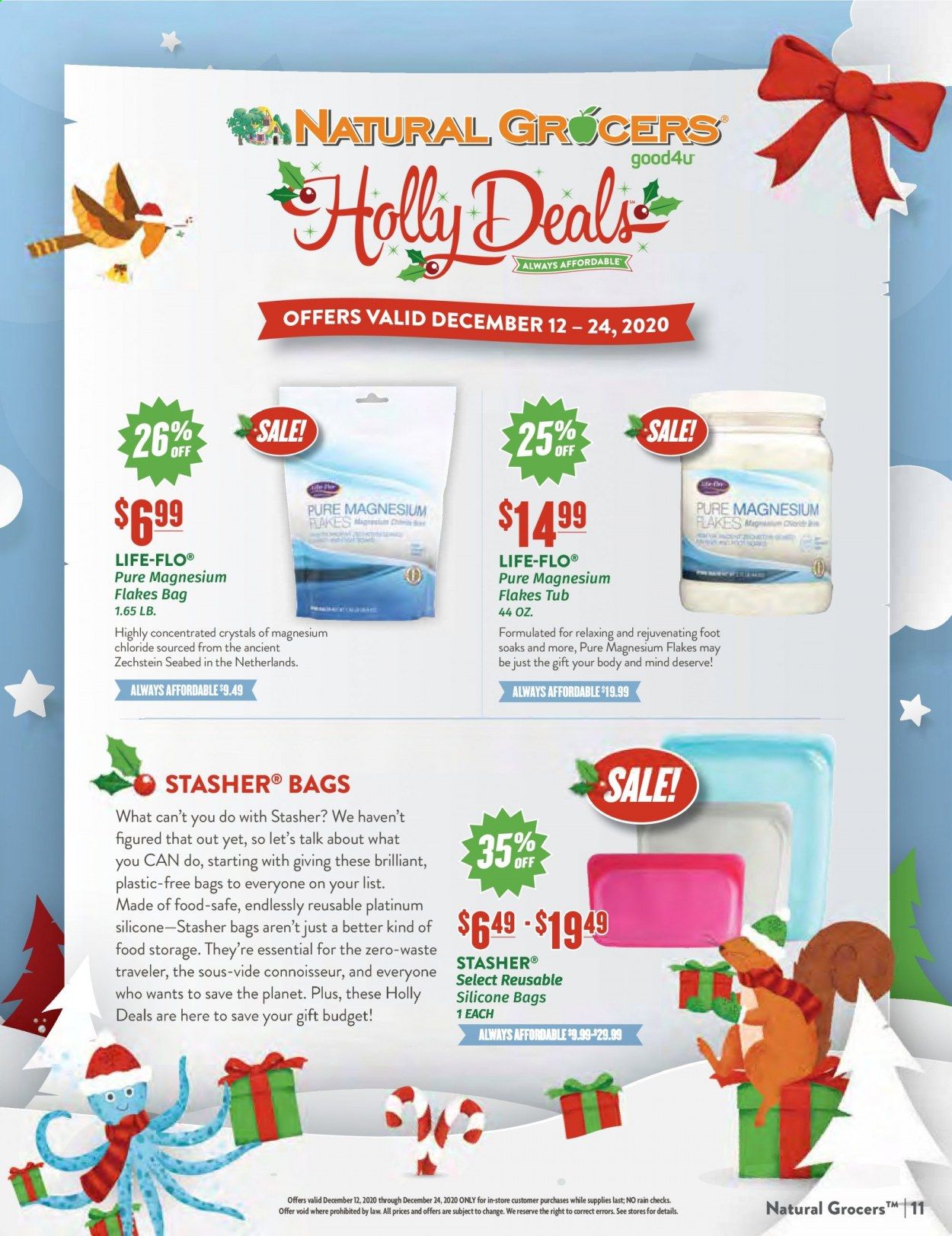 Natural Grocers Weekly Ad Flyer December 12 to December 24