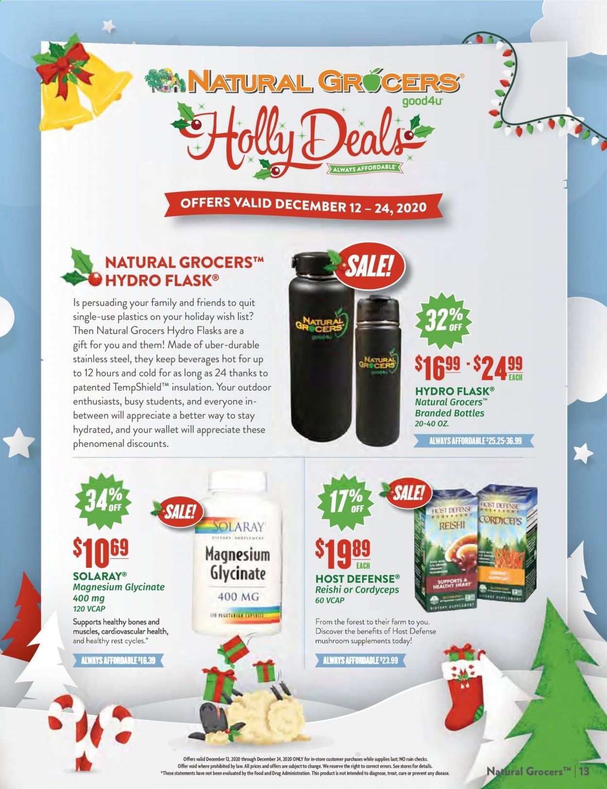 Natural Grocers Weekly Ad Flyer December 12 to December 24