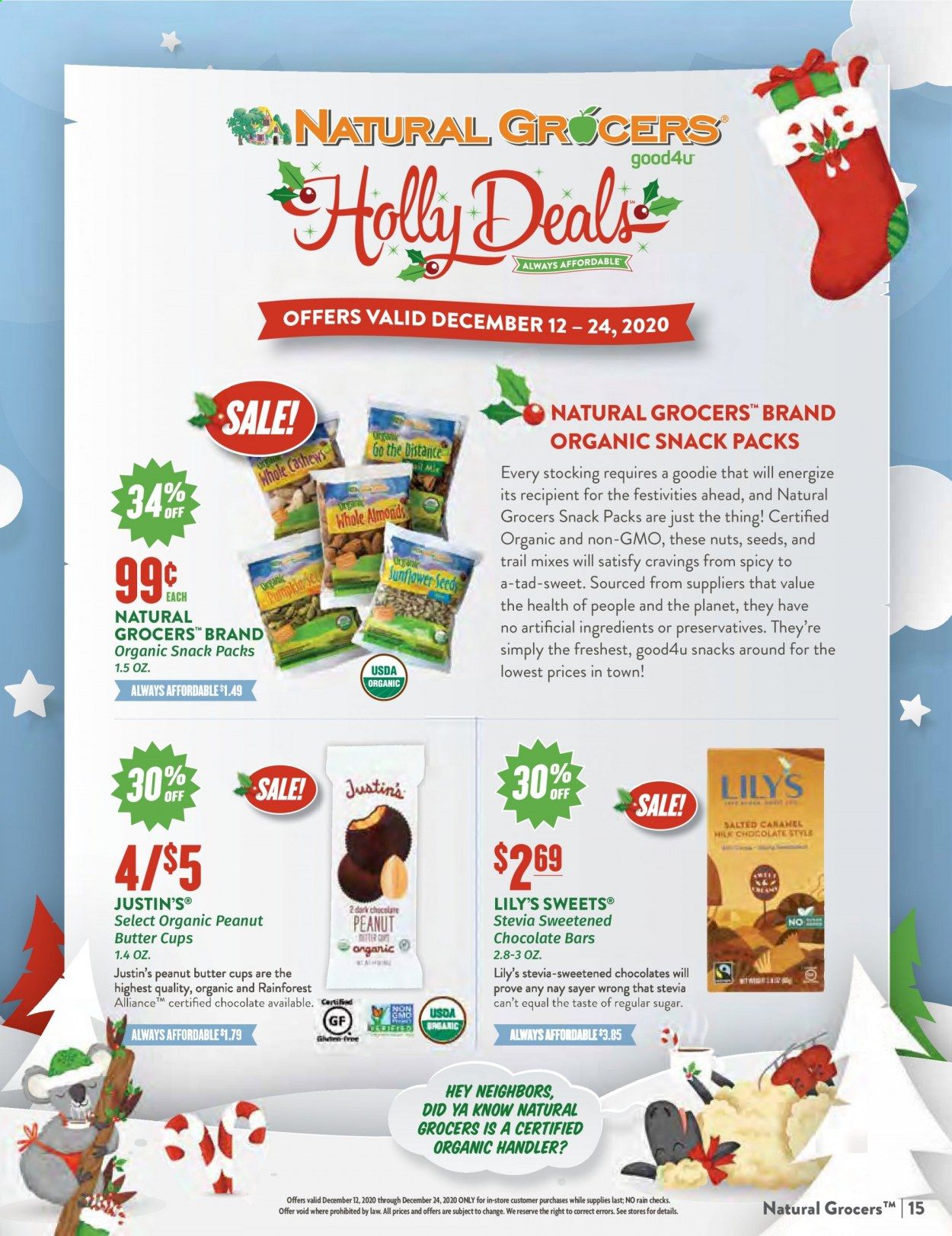 Natural Grocers Weekly Ad Flyer December 12 to December 24