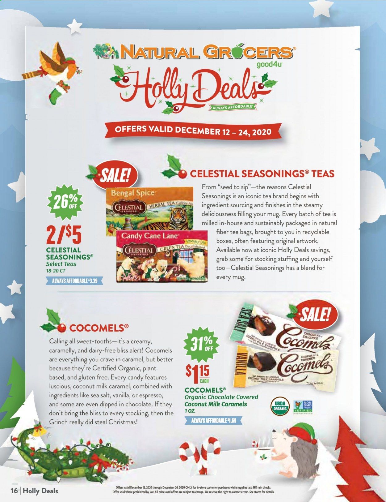 Natural Grocers Weekly Ad Flyer December 12 to December 24