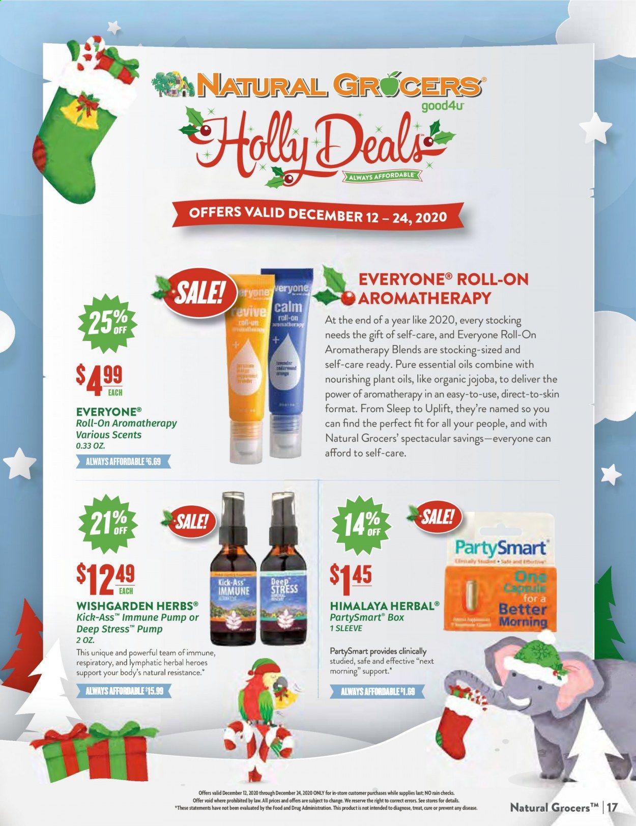 Natural Grocers Weekly Ad Flyer December 12 to December 24
