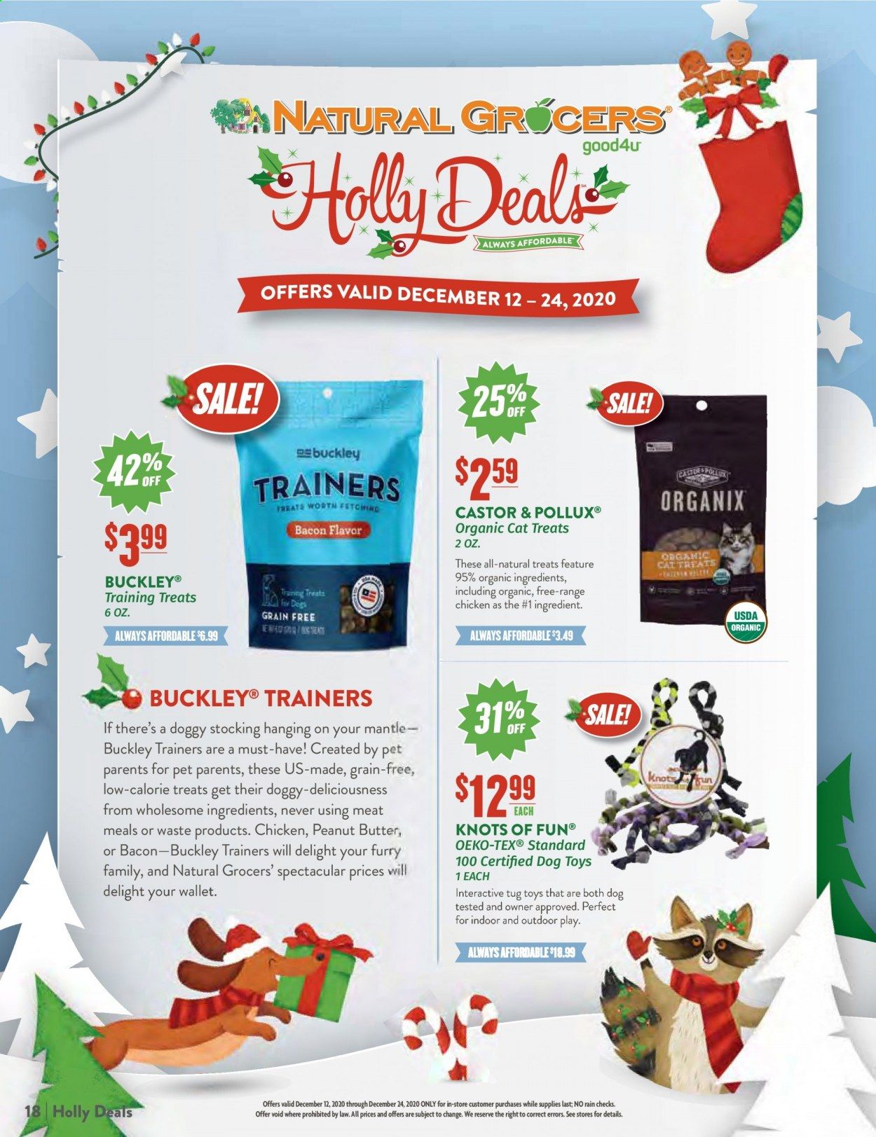 Natural Grocers Weekly Ad Flyer December 12 to December 24