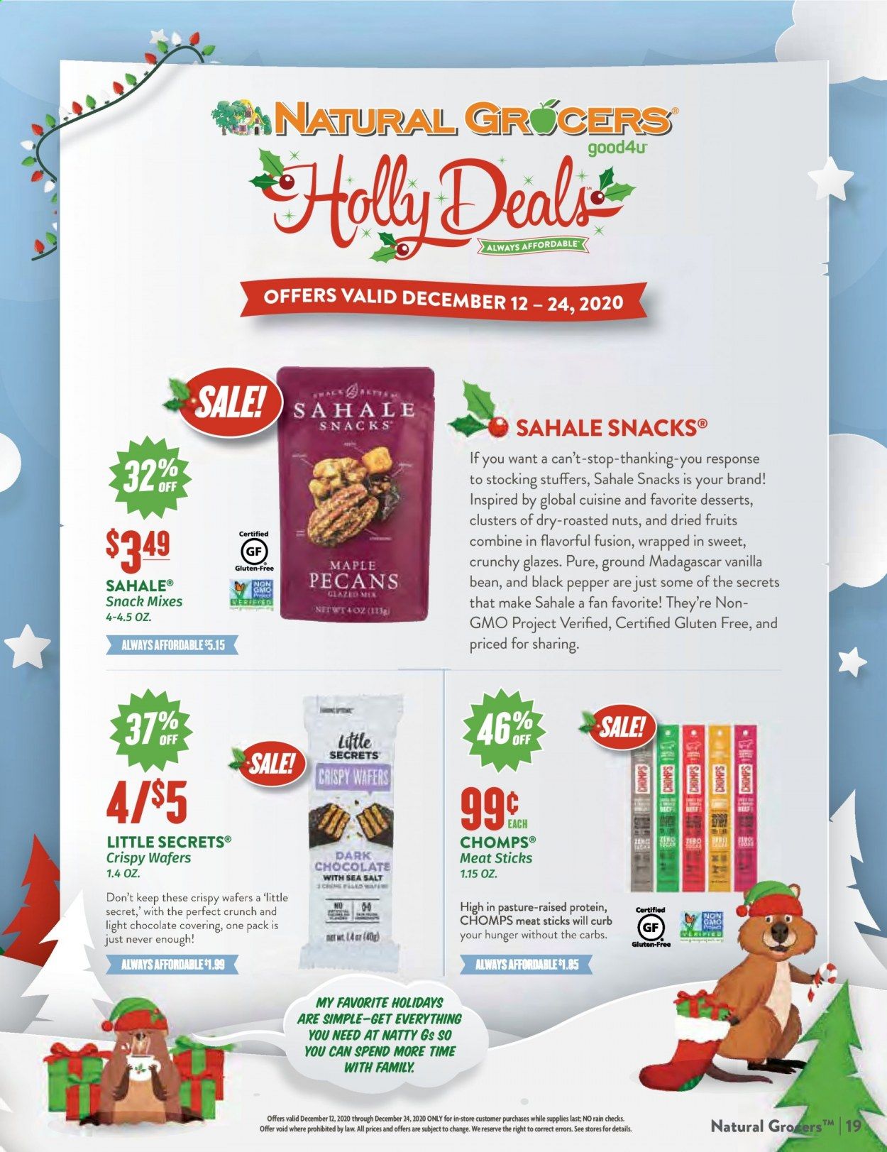 Natural Grocers Weekly Ad Flyer December 12 to December 24