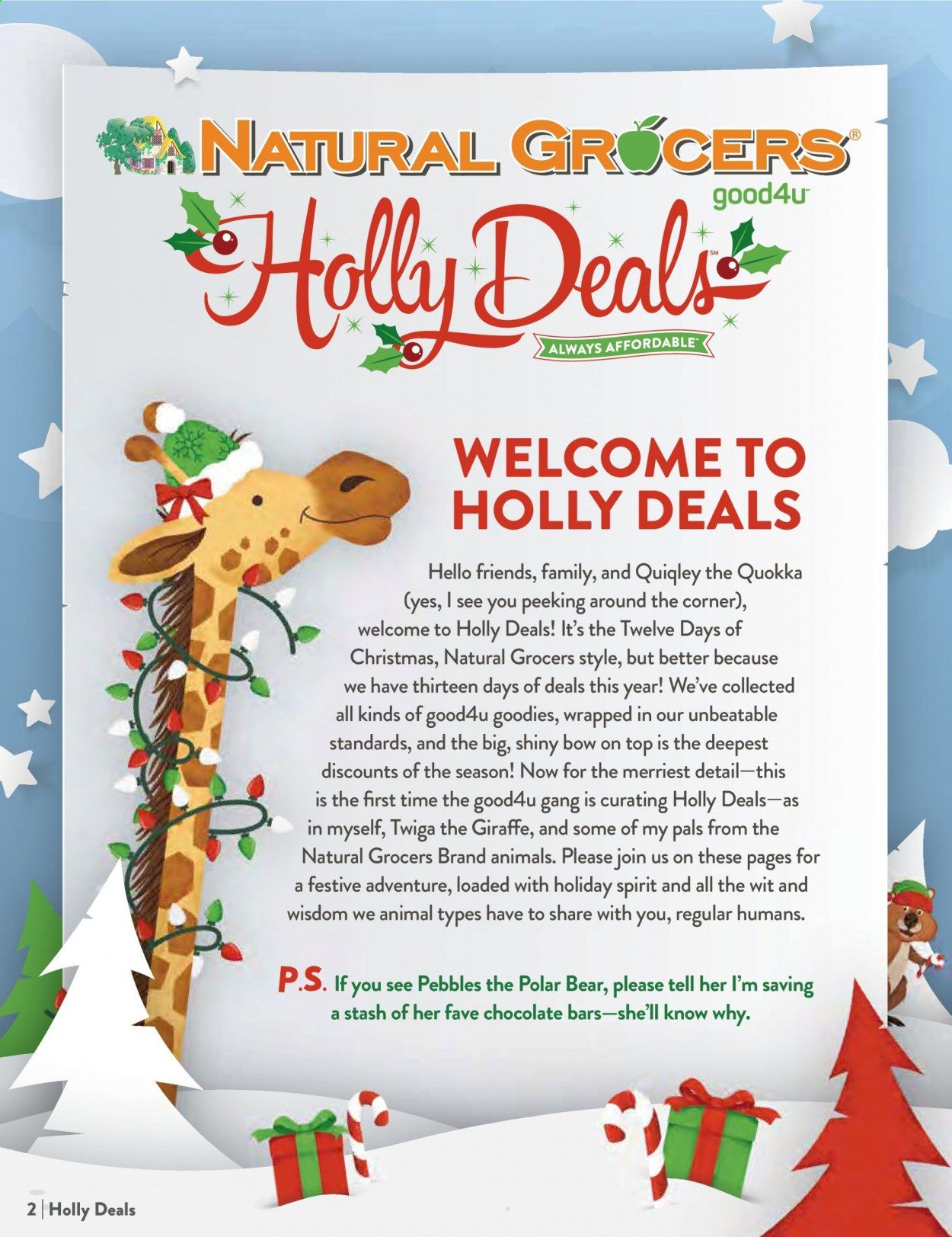 Natural Grocers Weekly Ad Flyer December 12 to December 24