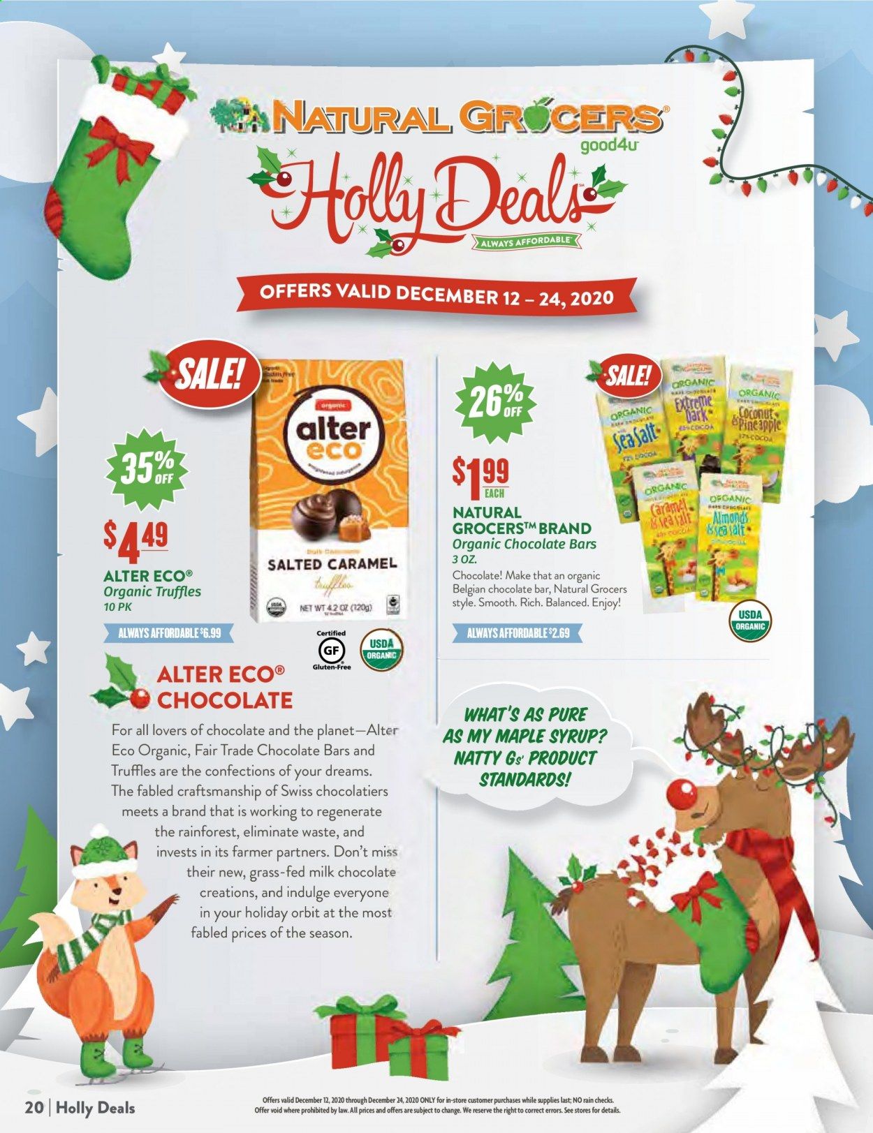 Natural Grocers Weekly Ad Flyer December 12 to December 24