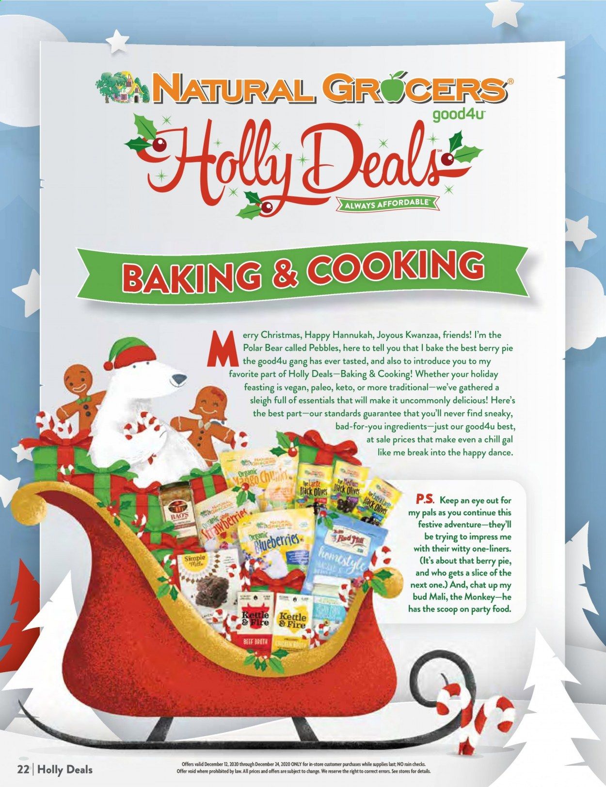 Natural Grocers Weekly Ad Flyer December 12 to December 24