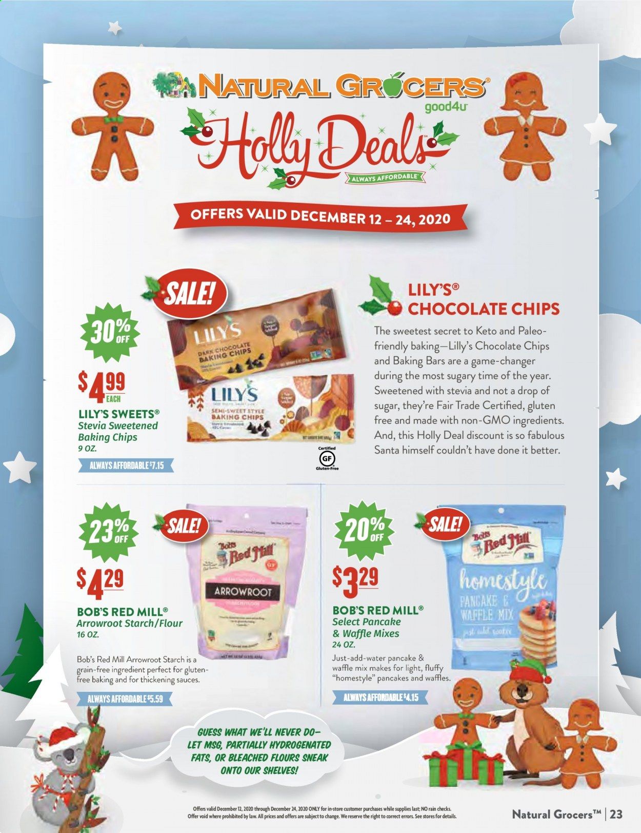 Natural Grocers Weekly Ad Flyer December 12 to December 24