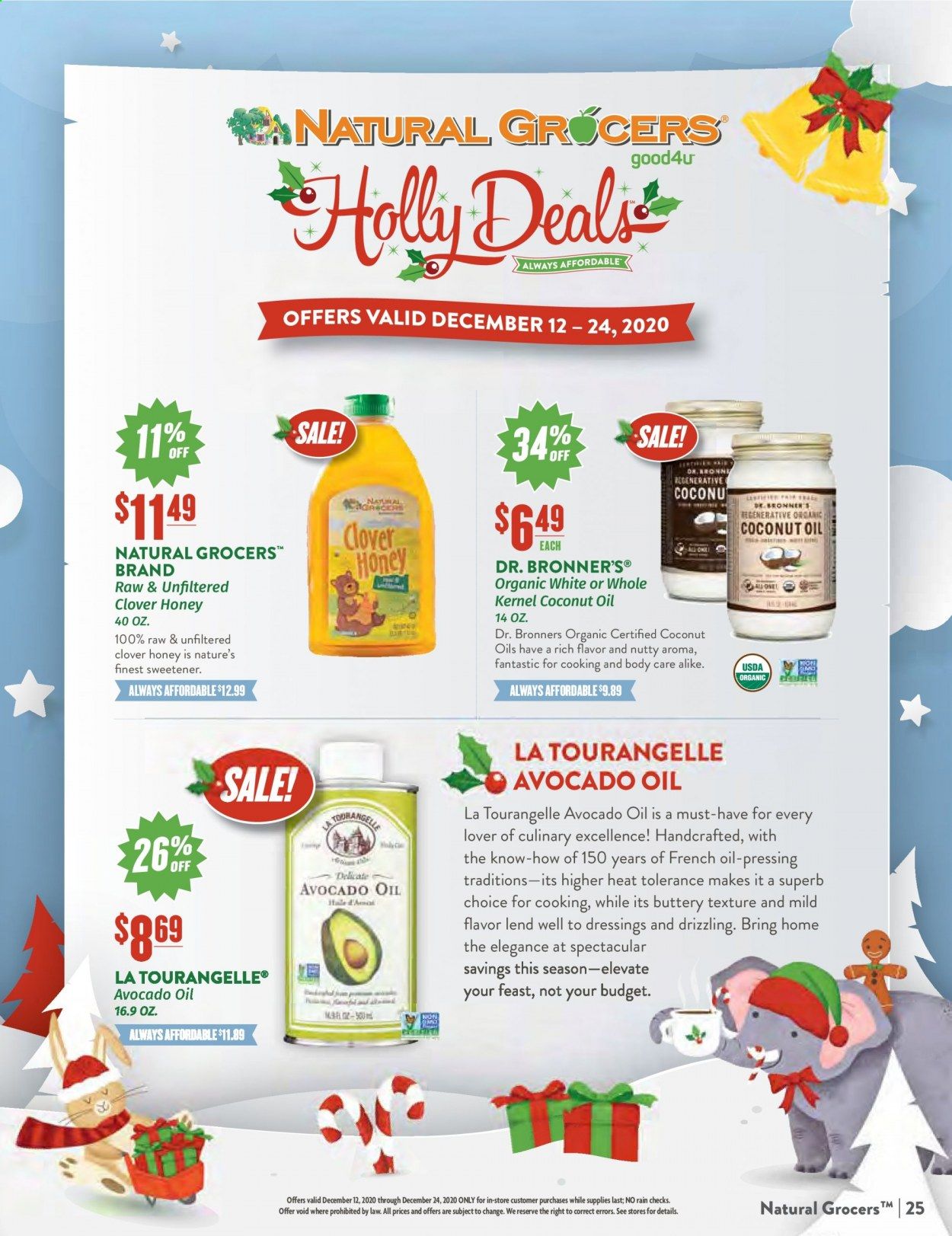 Natural Grocers Weekly Ad Flyer December 12 to December 24
