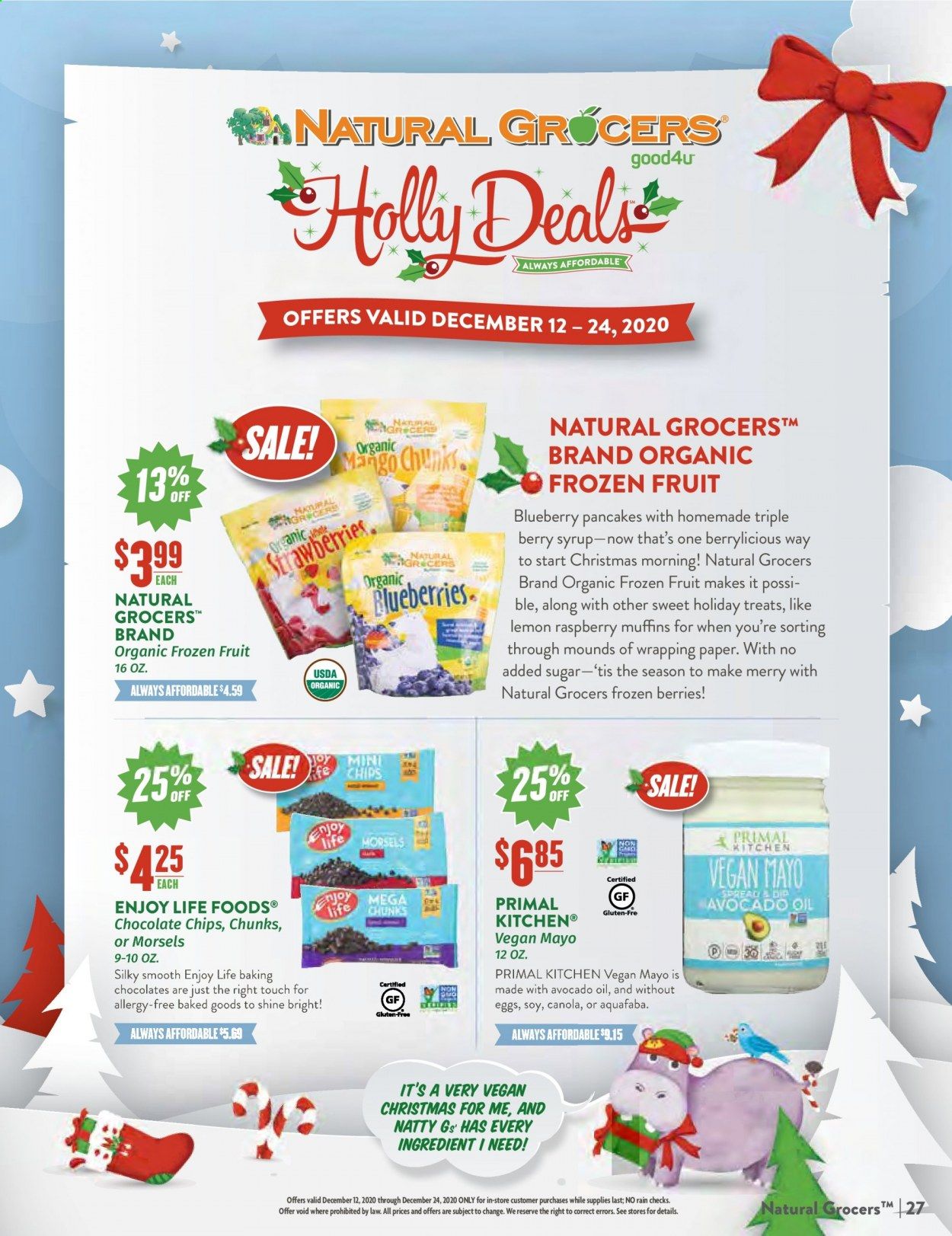 Natural Grocers Weekly Ad Flyer December 12 to December 24