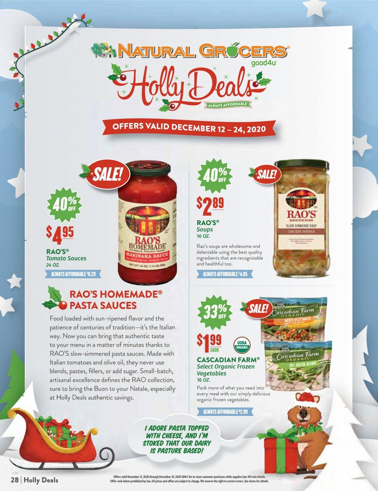Natural Grocers Weekly Ad Flyer December 12 to December 24