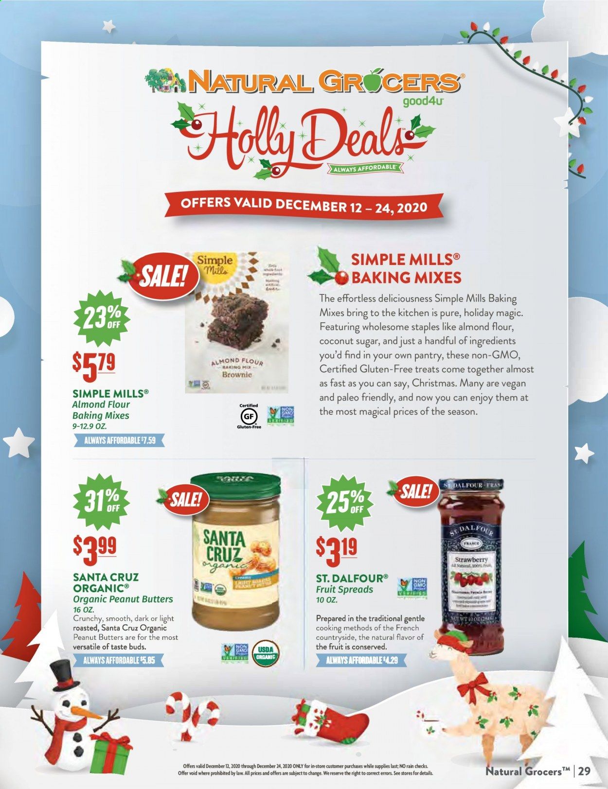 Natural Grocers Weekly Ad Flyer December 12 to December 24