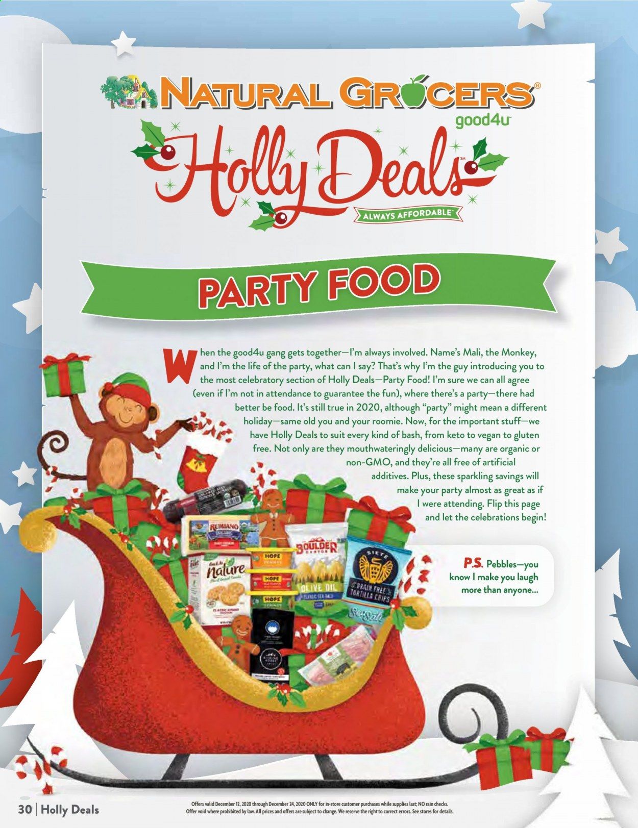 Natural Grocers Weekly Ad Flyer December 12 to December 24