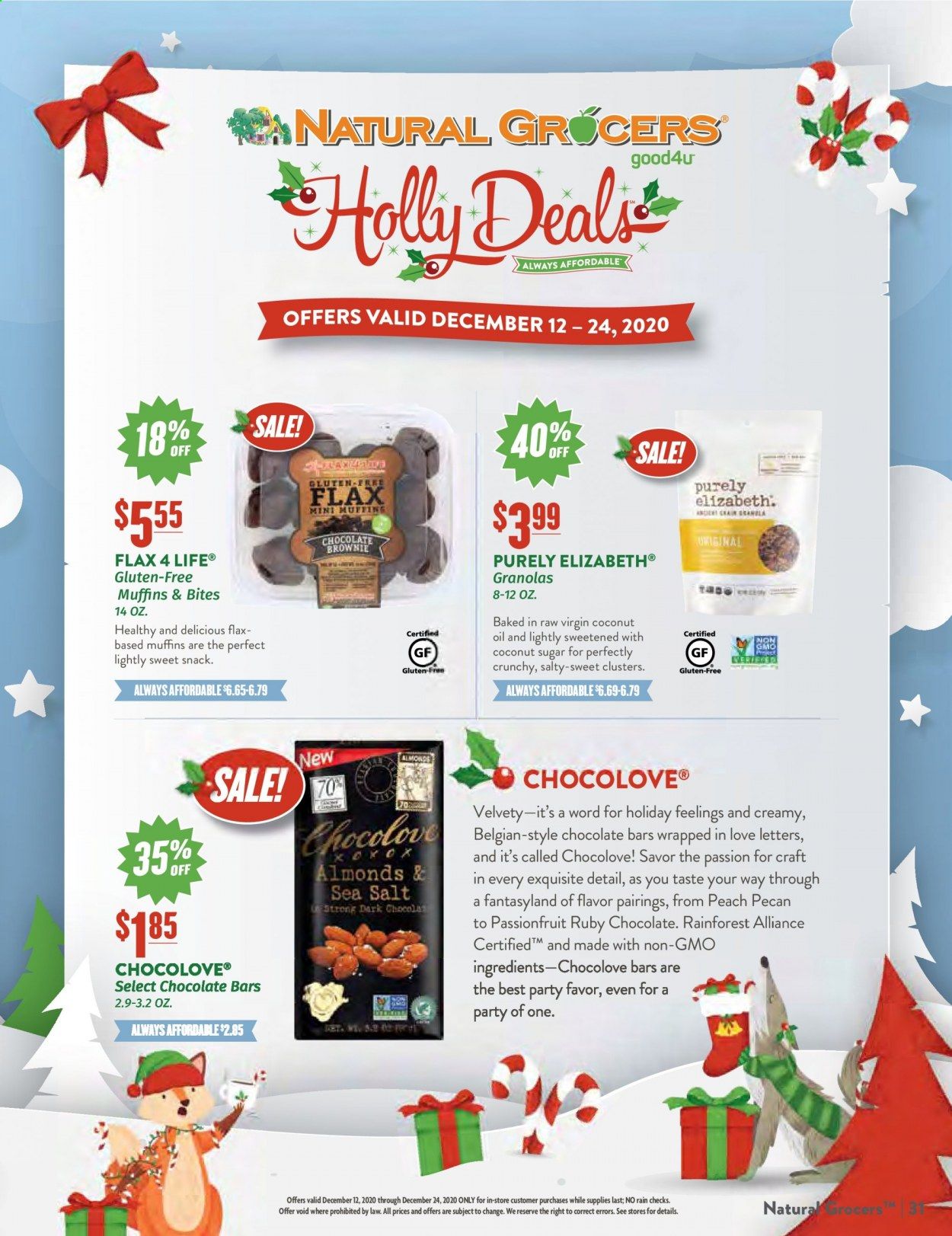 Natural Grocers Weekly Ad Flyer December 12 to December 24