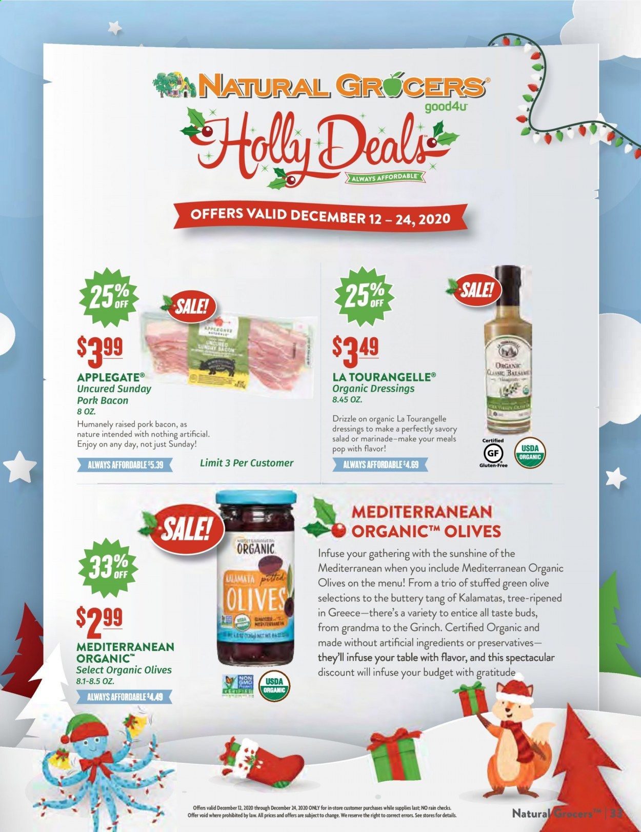 Natural Grocers Weekly Ad Flyer December 12 to December 24