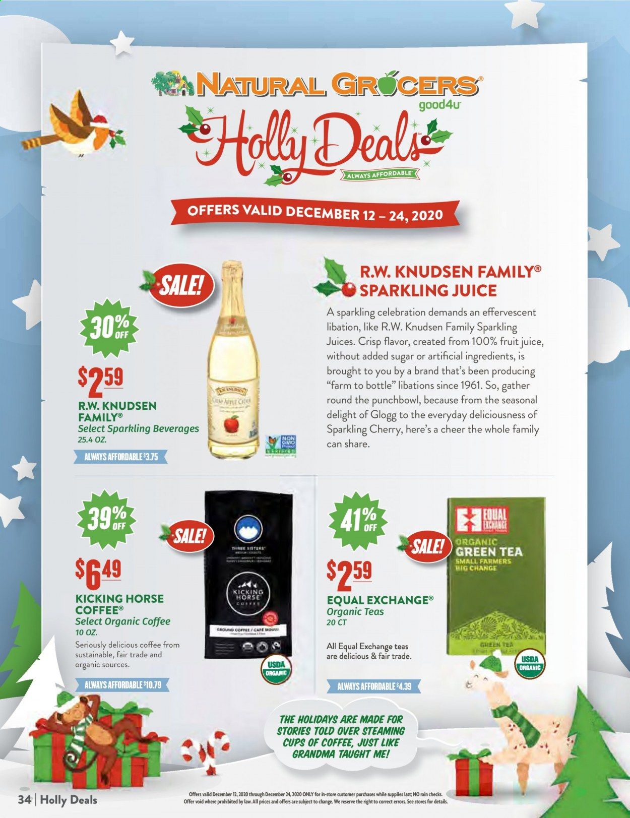 Natural Grocers Weekly Ad Flyer December 12 to December 24