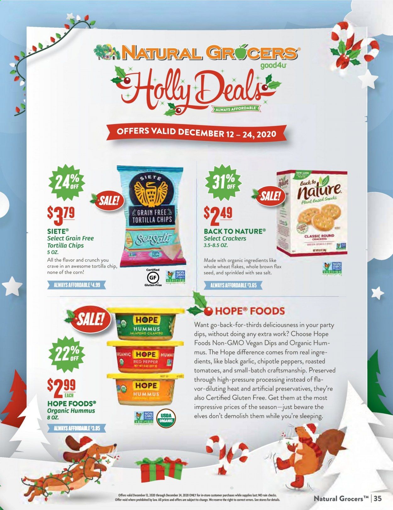 Natural Grocers Weekly Ad Flyer December 12 to December 24