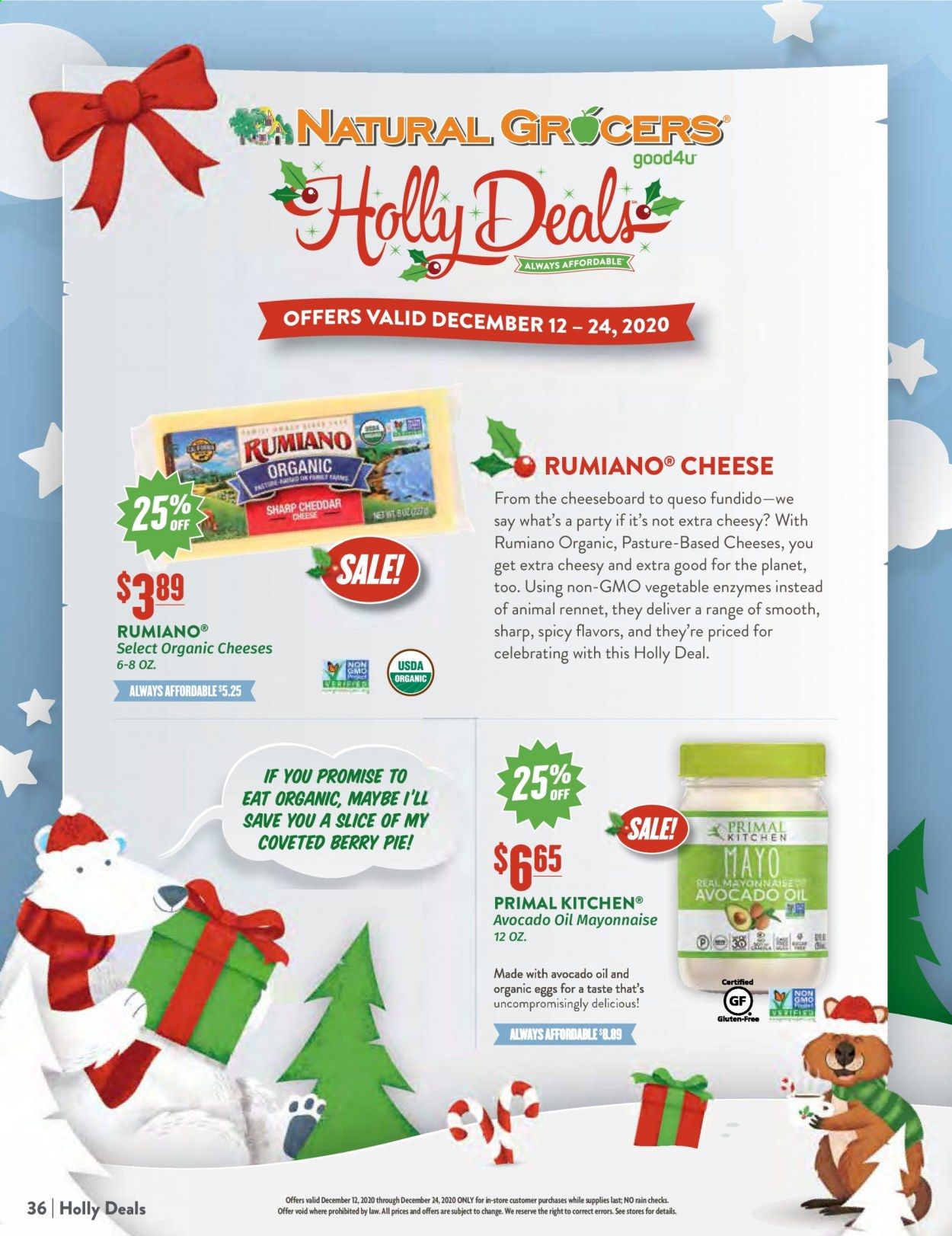 Natural Grocers Weekly Ad Flyer December 12 to December 24