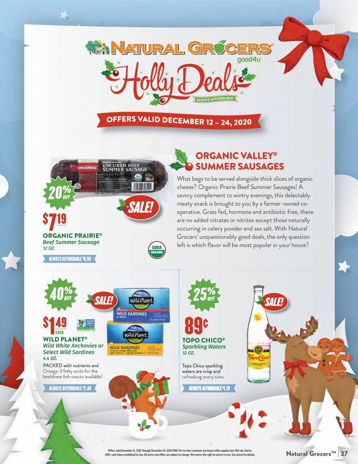 Natural Grocers Weekly Ad Flyer December 12 to December 24