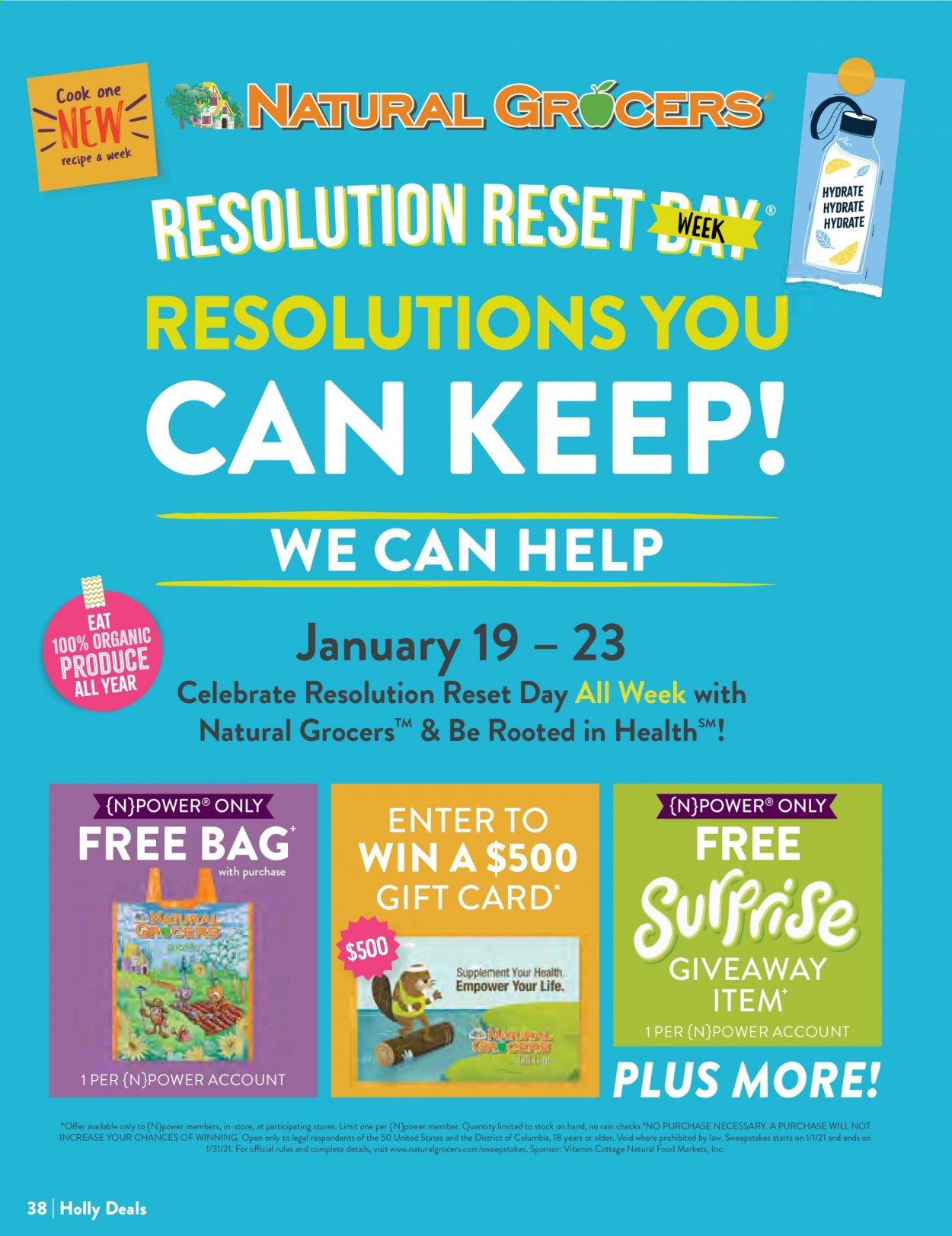 Natural Grocers Weekly Ad Flyer December 12 to December 24