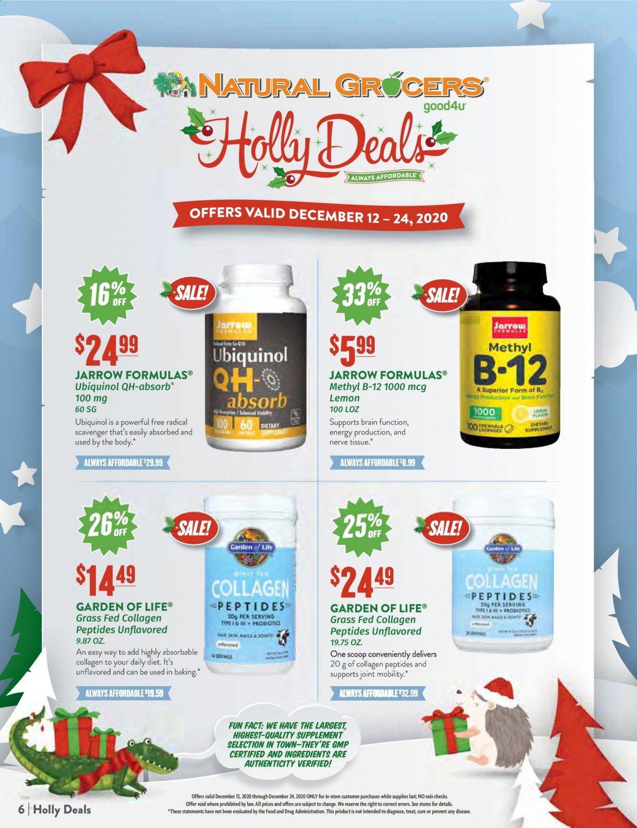 Natural Grocers Weekly Ad Flyer December 12 to December 24