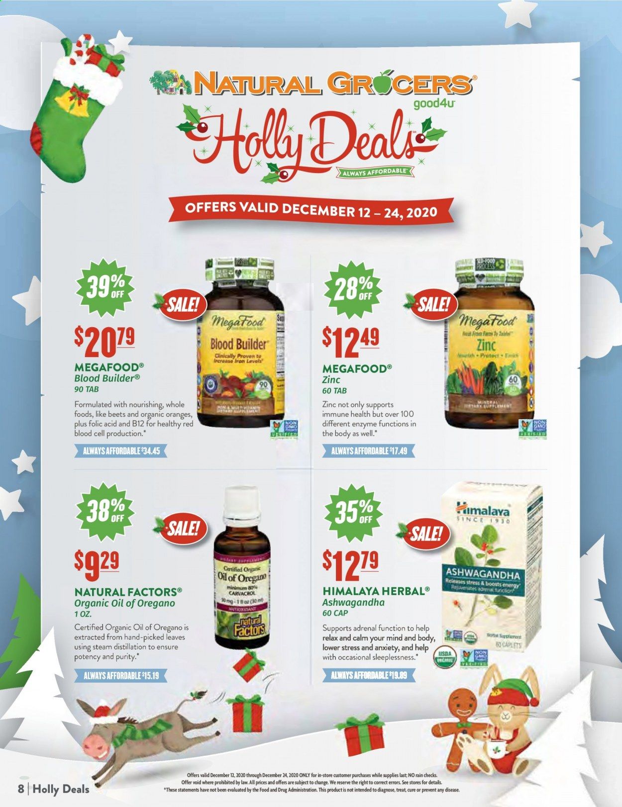Natural Grocers Weekly Ad Flyer December 12 to December 24