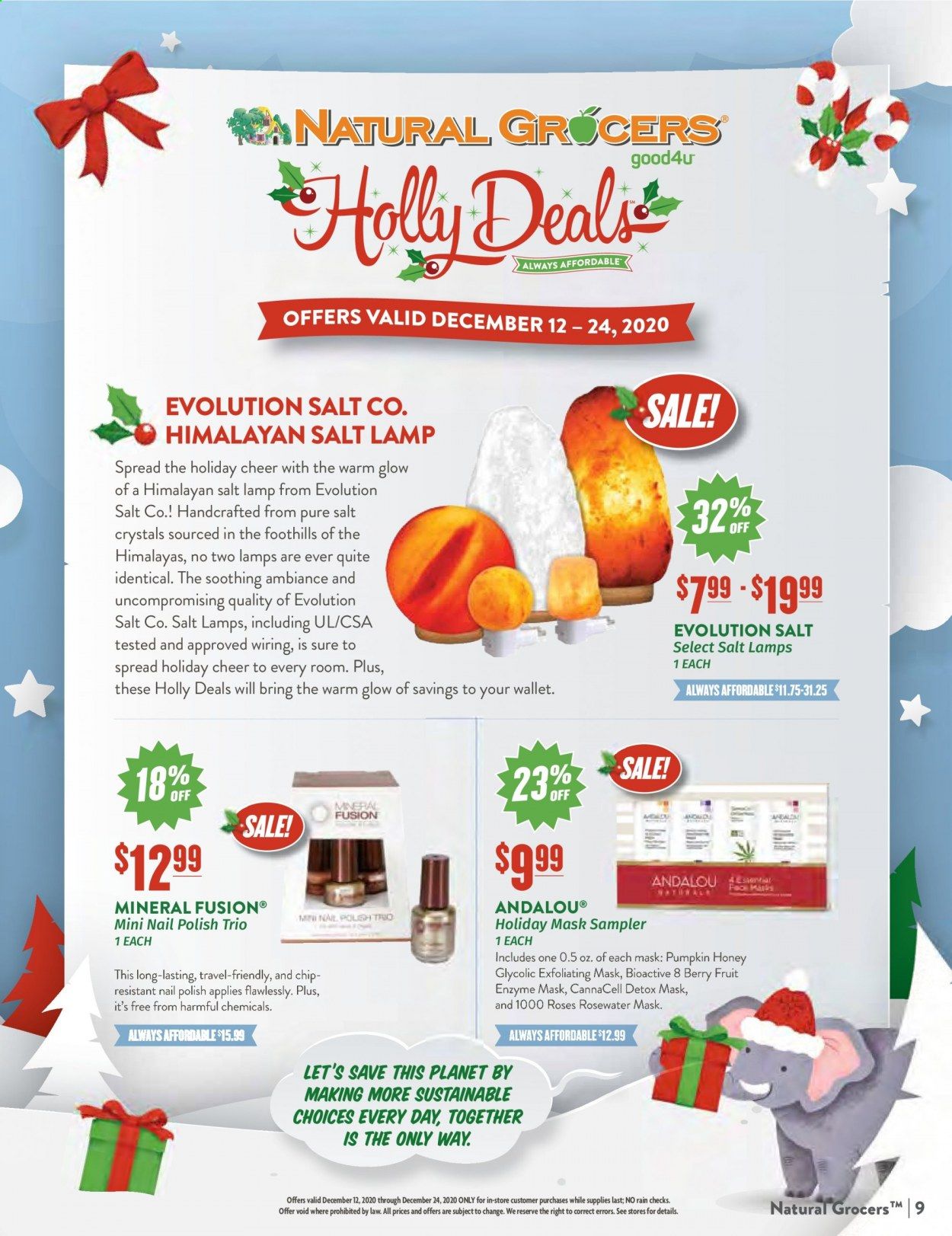 Natural Grocers Weekly Ad Flyer December 12 to December 24
