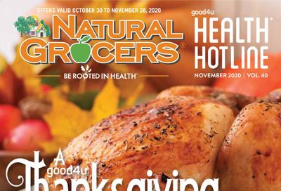 Natural Grocers Weekly Ad Flyer October 30 to November 28