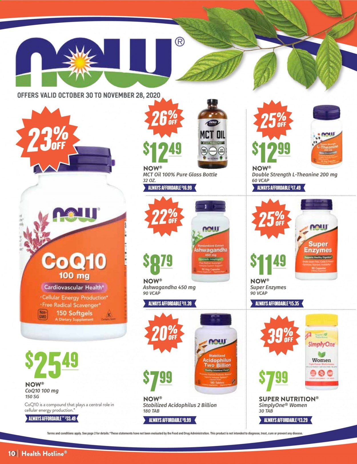 Natural Grocers Weekly Ad Flyer October 30 to November 28