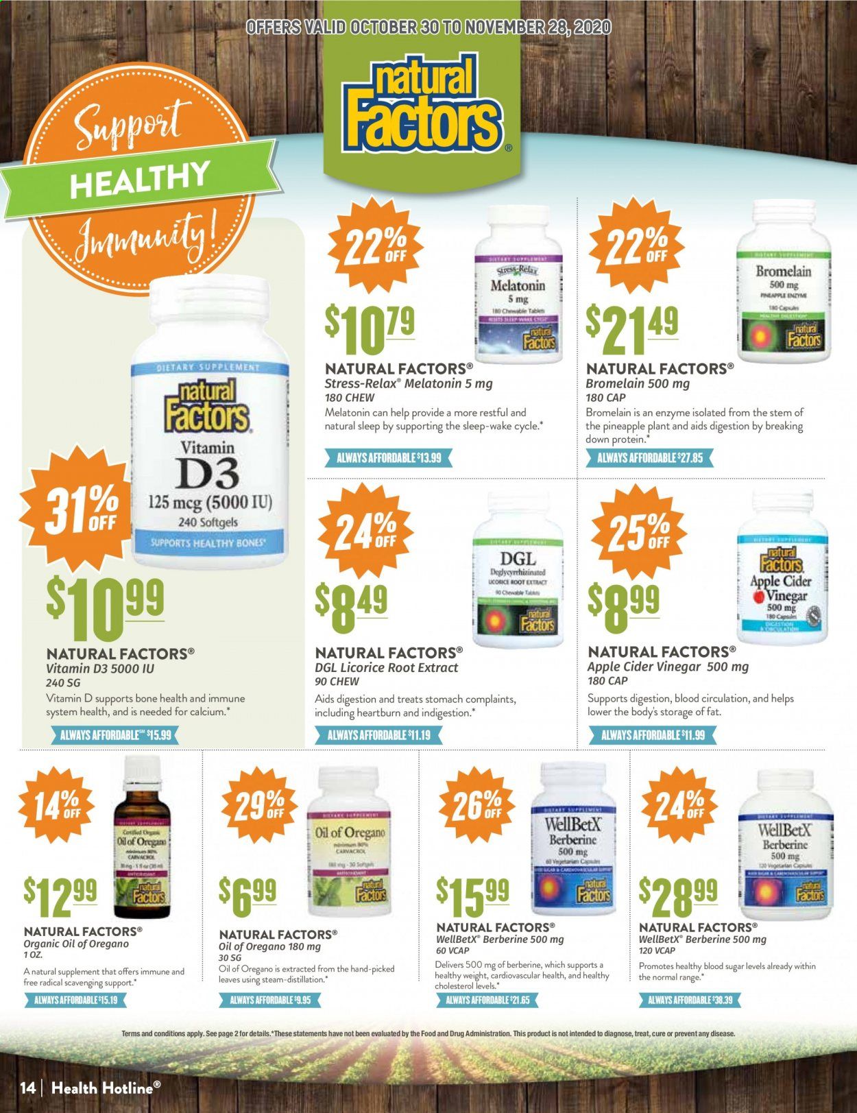Natural Grocers Weekly Ad Flyer October 30 to November 28