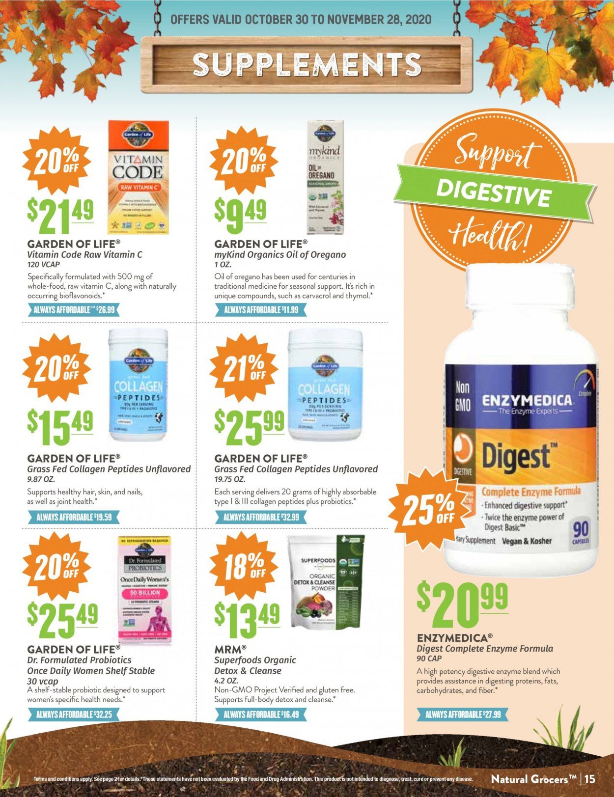 Natural Grocers Weekly Ad Flyer October 30 to November 28