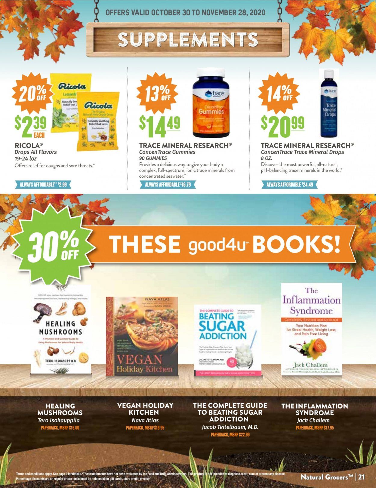 Natural Grocers Weekly Ad Flyer October 30 to November 28