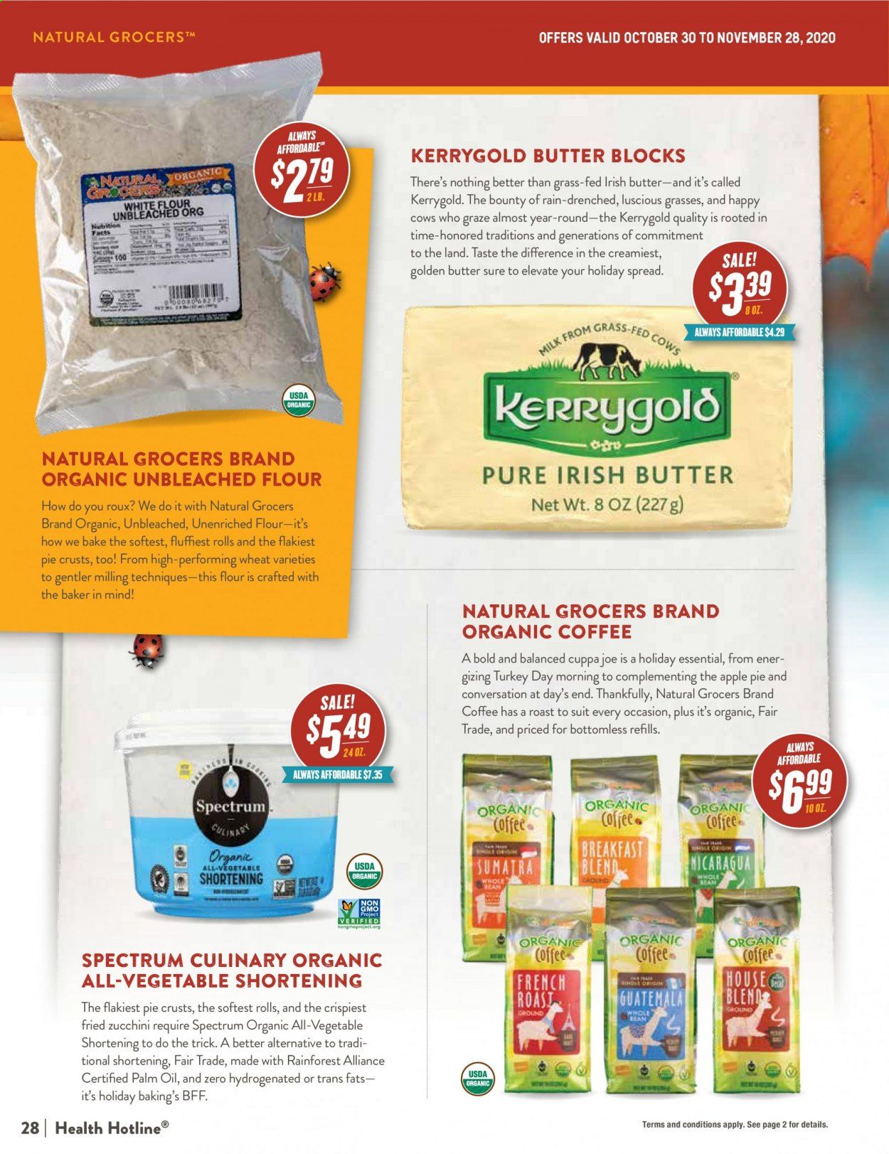 Natural Grocers Weekly Ad Flyer October 30 to November 28