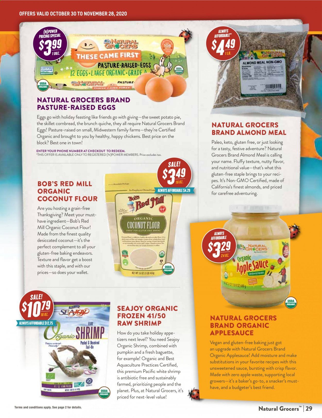 Natural Grocers Weekly Ad Flyer October 30 to November 28