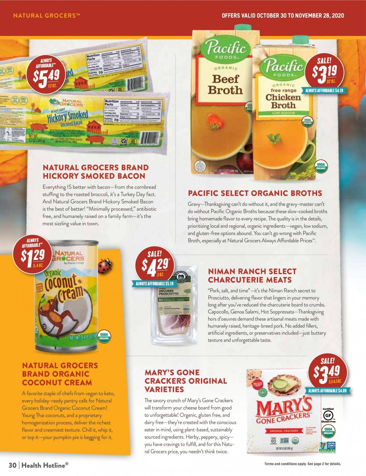 Natural Grocers Weekly Ad Flyer October 30 to November 28