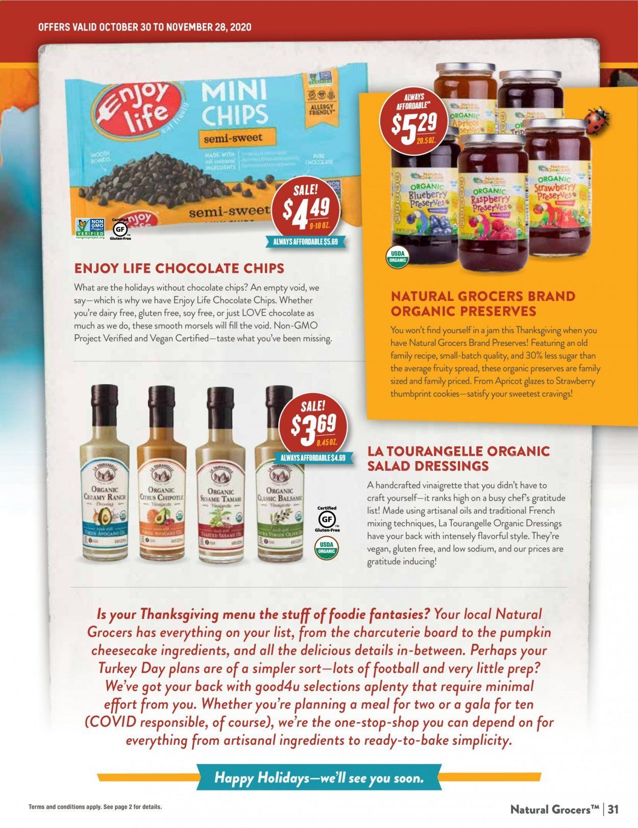 Natural Grocers Weekly Ad Flyer October 30 to November 28