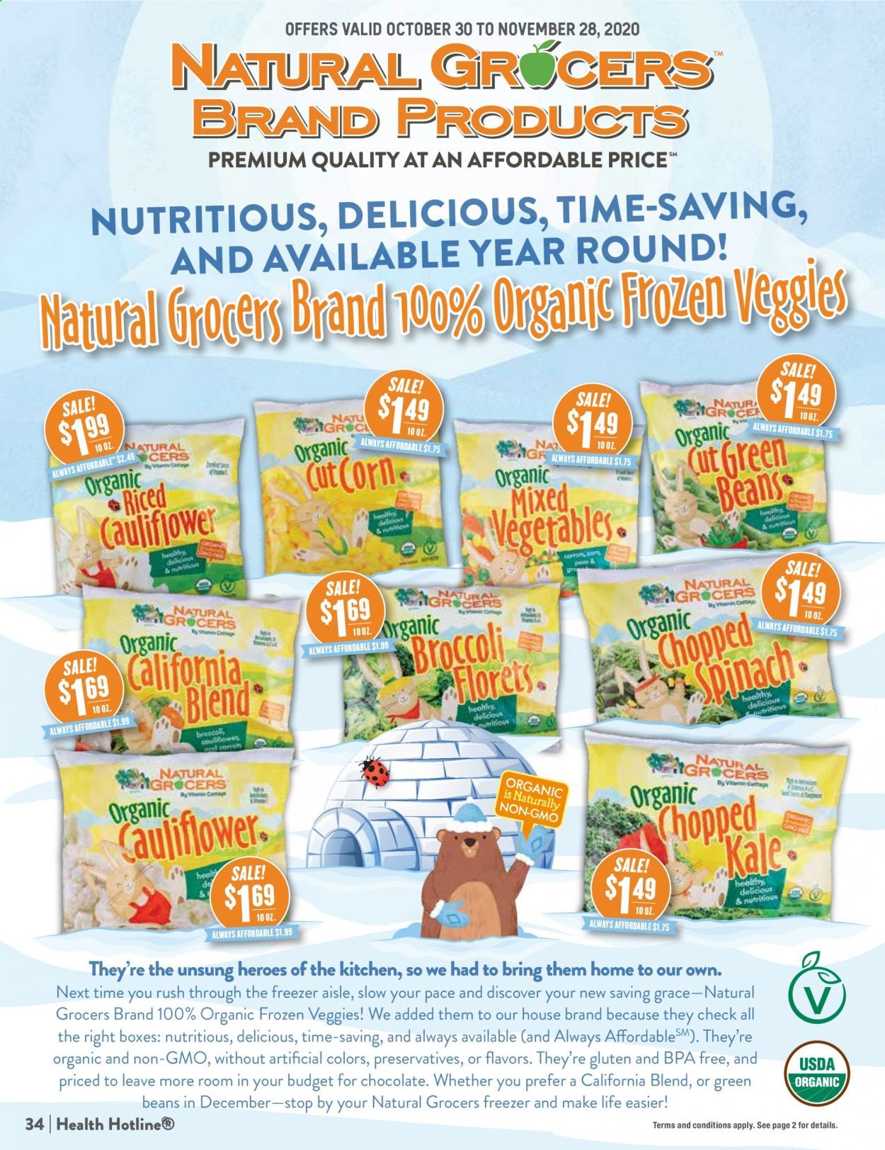 Natural Grocers Weekly Ad Flyer October 30 to November 28