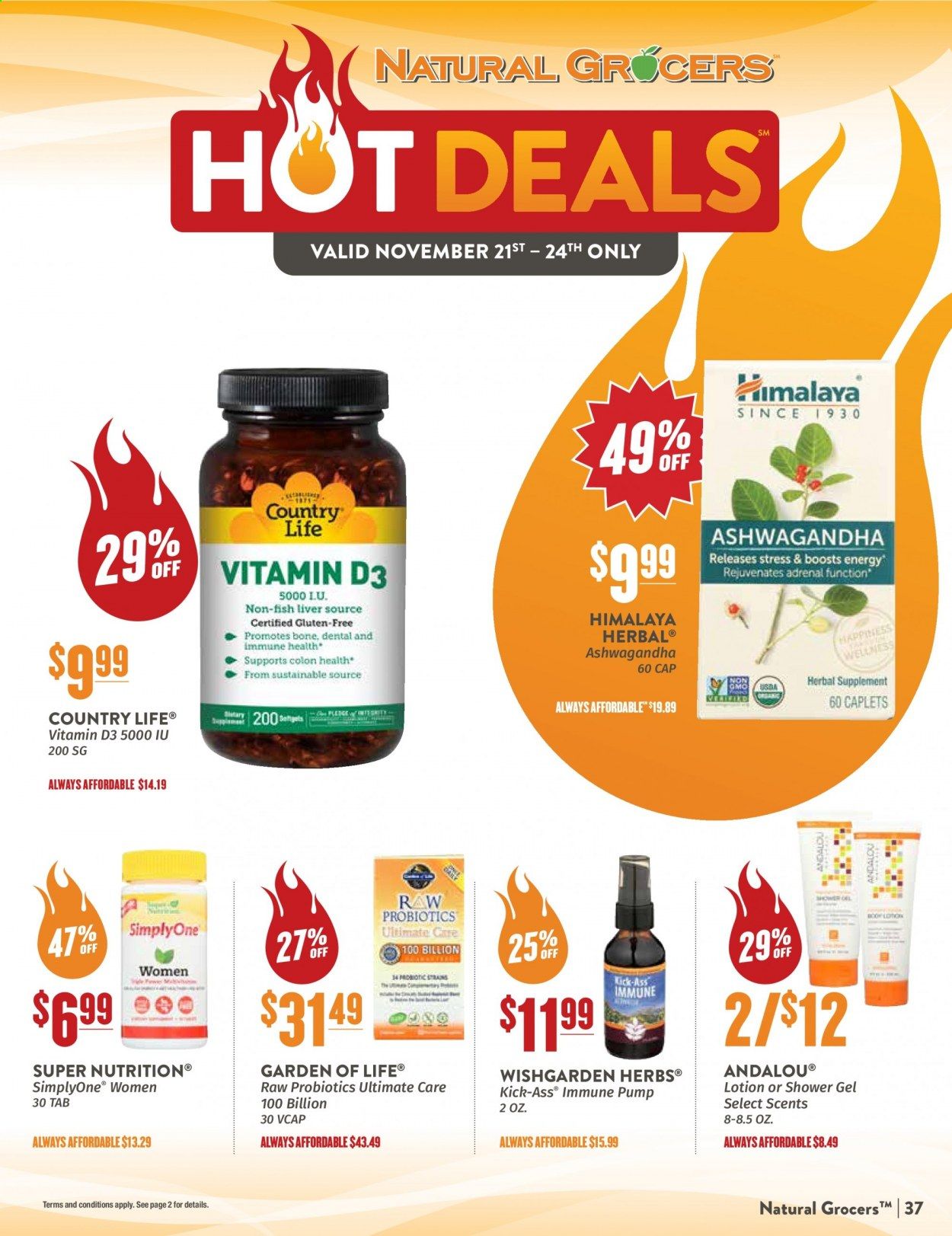 Natural Grocers Weekly Ad Flyer October 30 to November 28