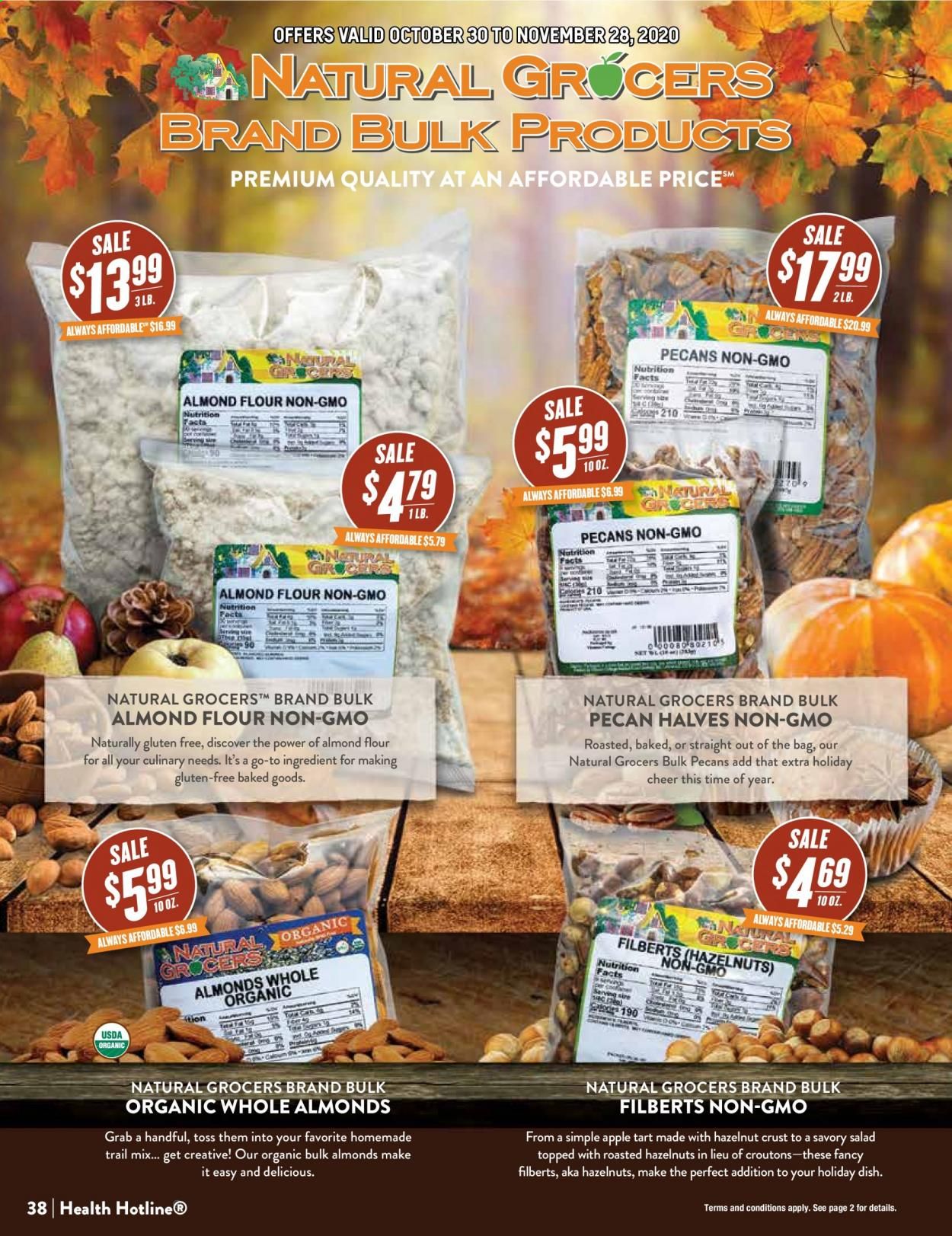 Natural Grocers Weekly Ad Flyer October 30 to November 28