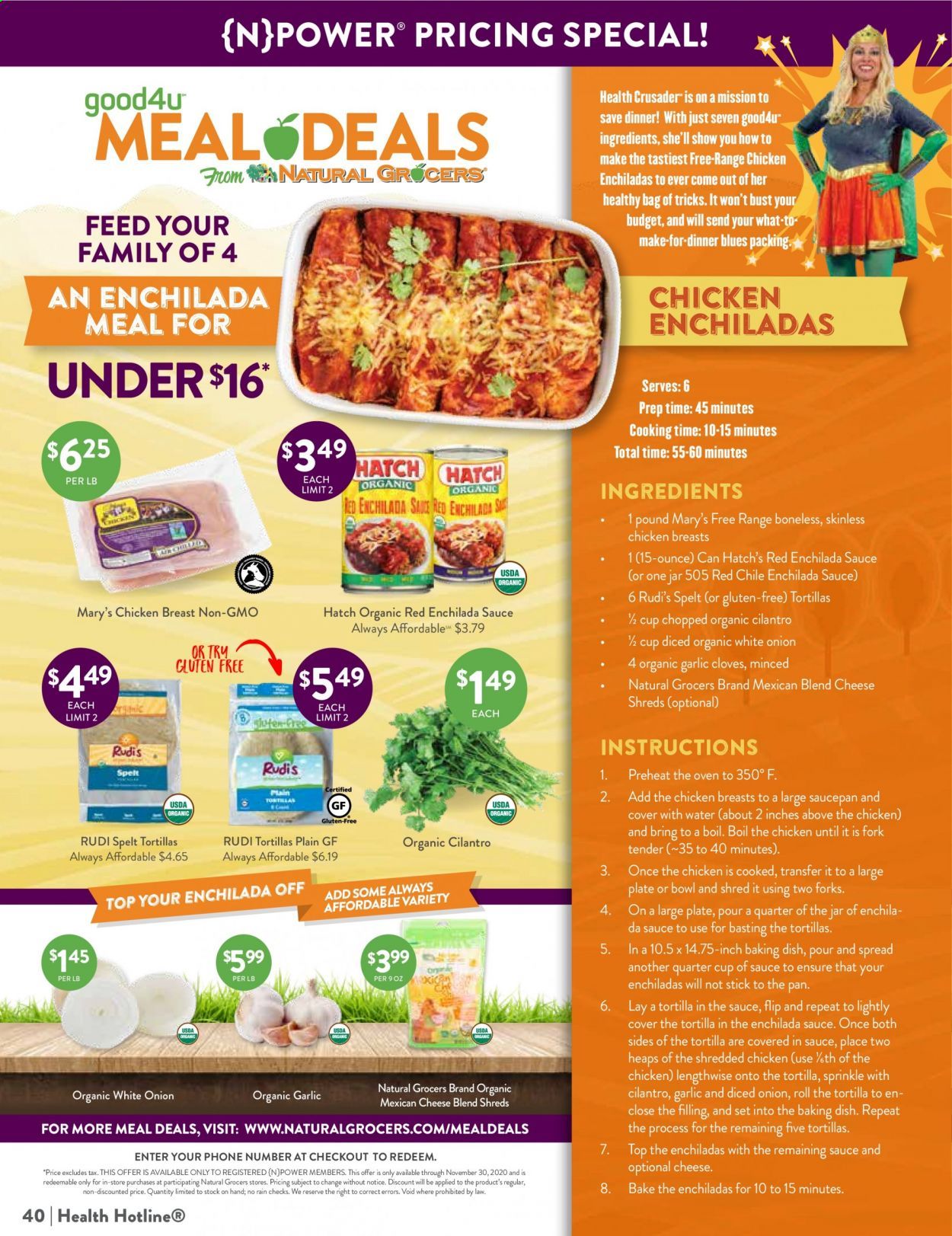 Natural Grocers Weekly Ad Flyer October 30 to November 28