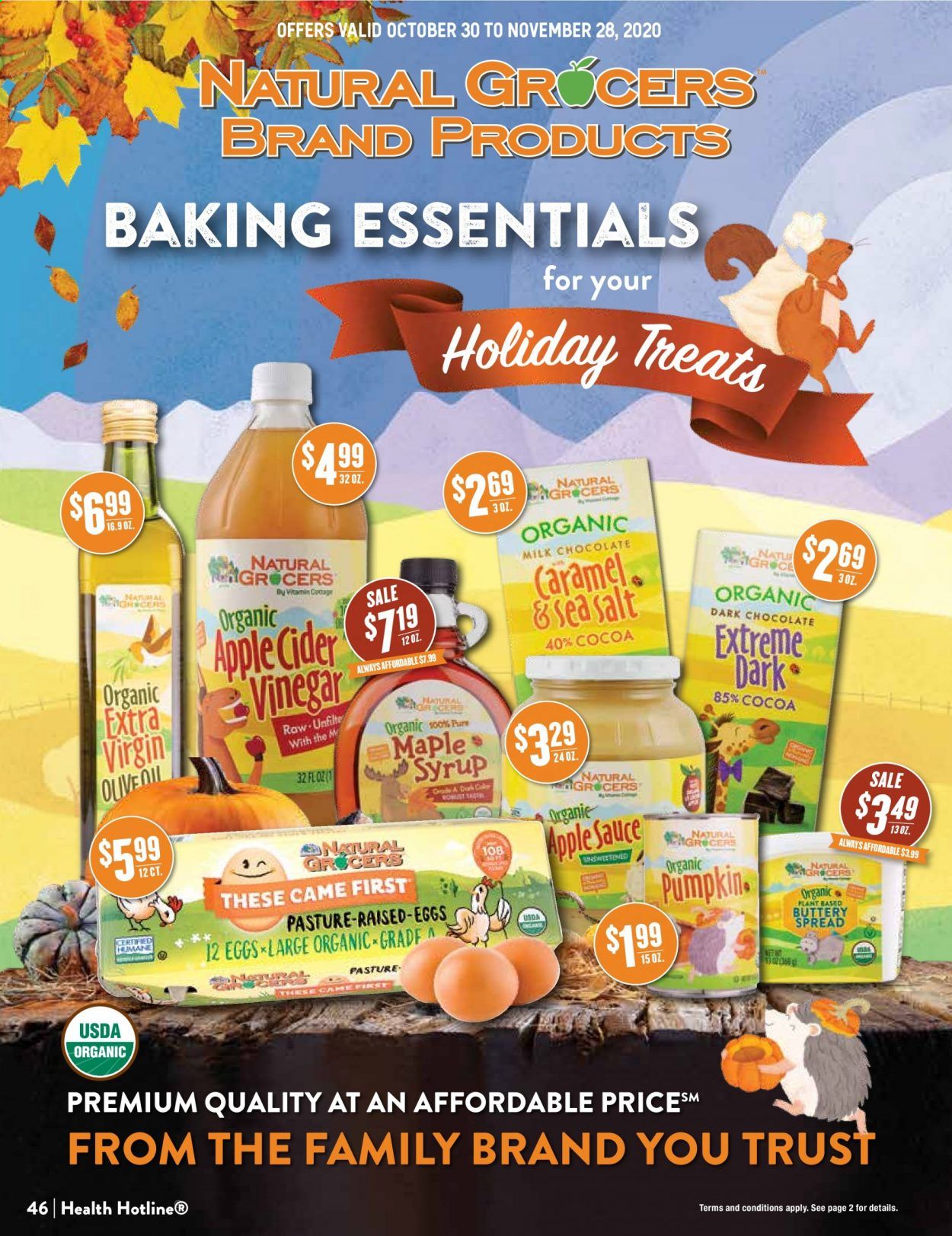 Natural Grocers Weekly Ad Flyer October 30 to November 28