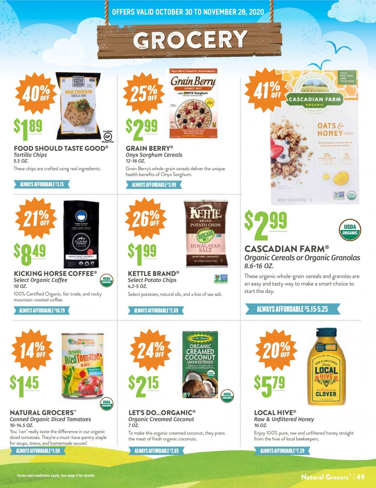 Natural Grocers Weekly Ad Flyer October 30 to November 28
