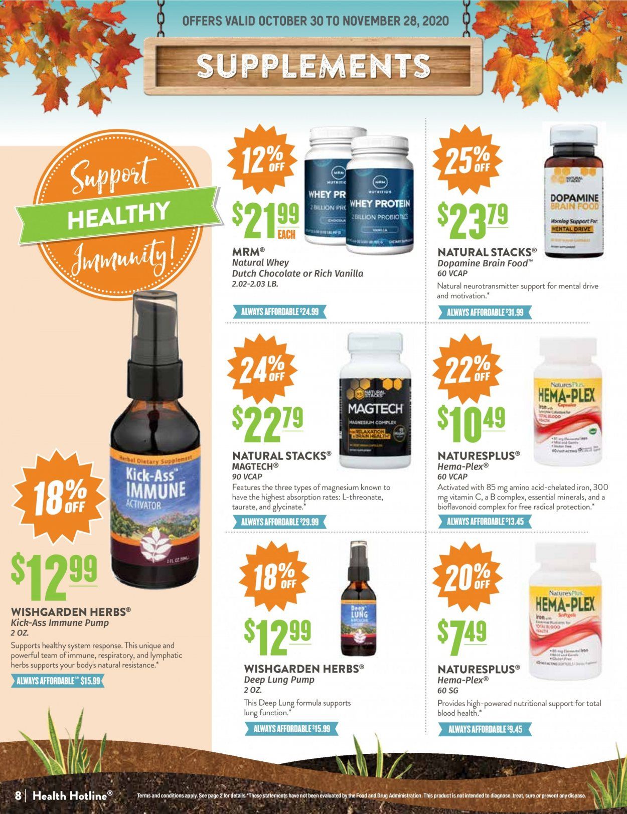 Natural Grocers Weekly Ad Flyer October 30 to November 28