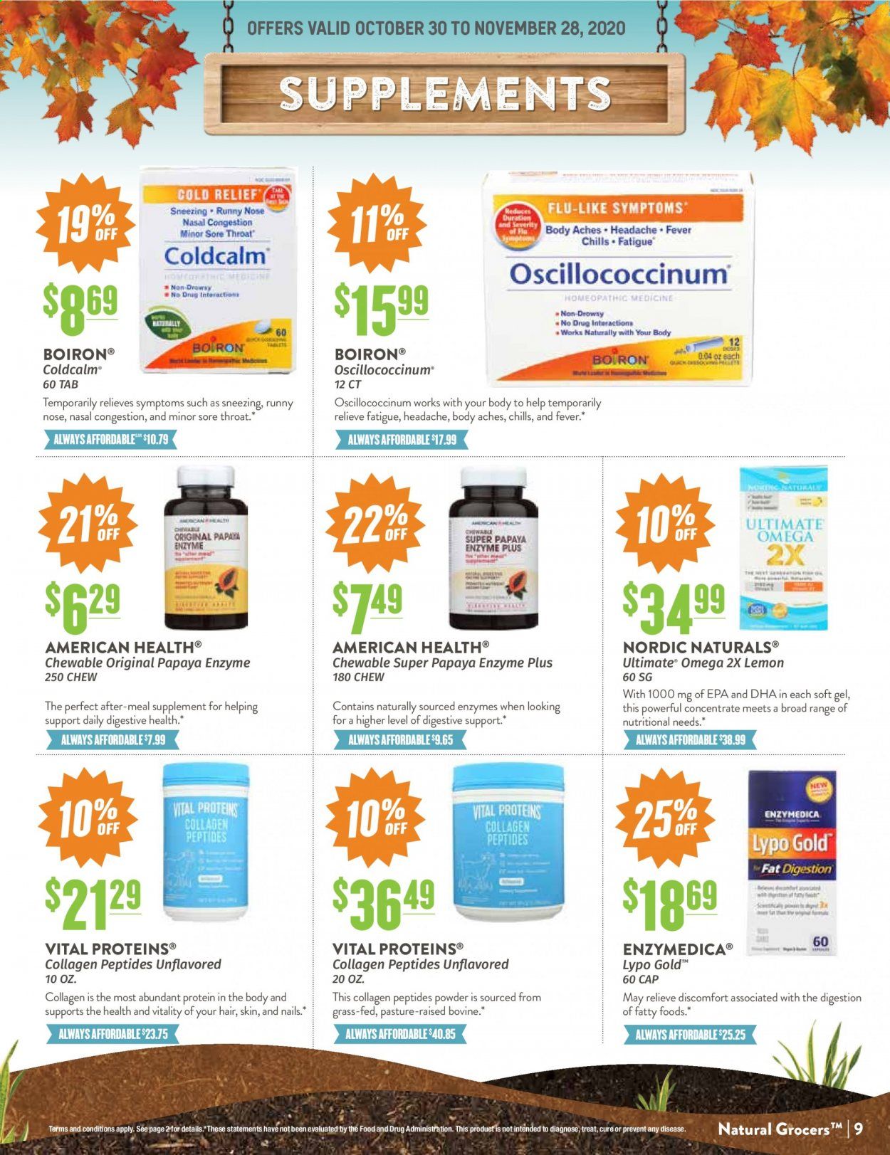 Natural Grocers Weekly Ad Flyer October 30 to November 28