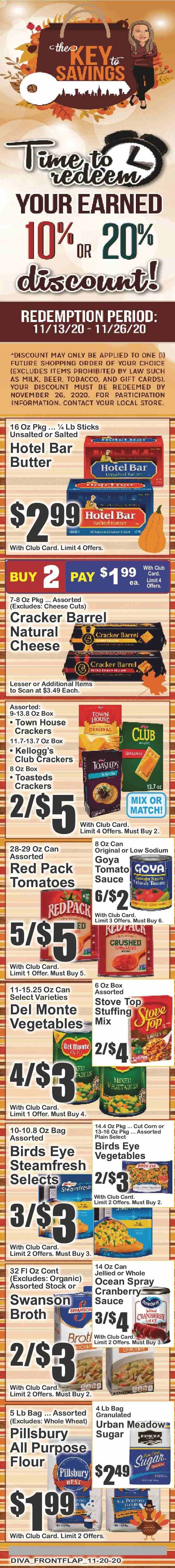 Key Food (NY) Weekly Ad Flyer November 20 to November 26