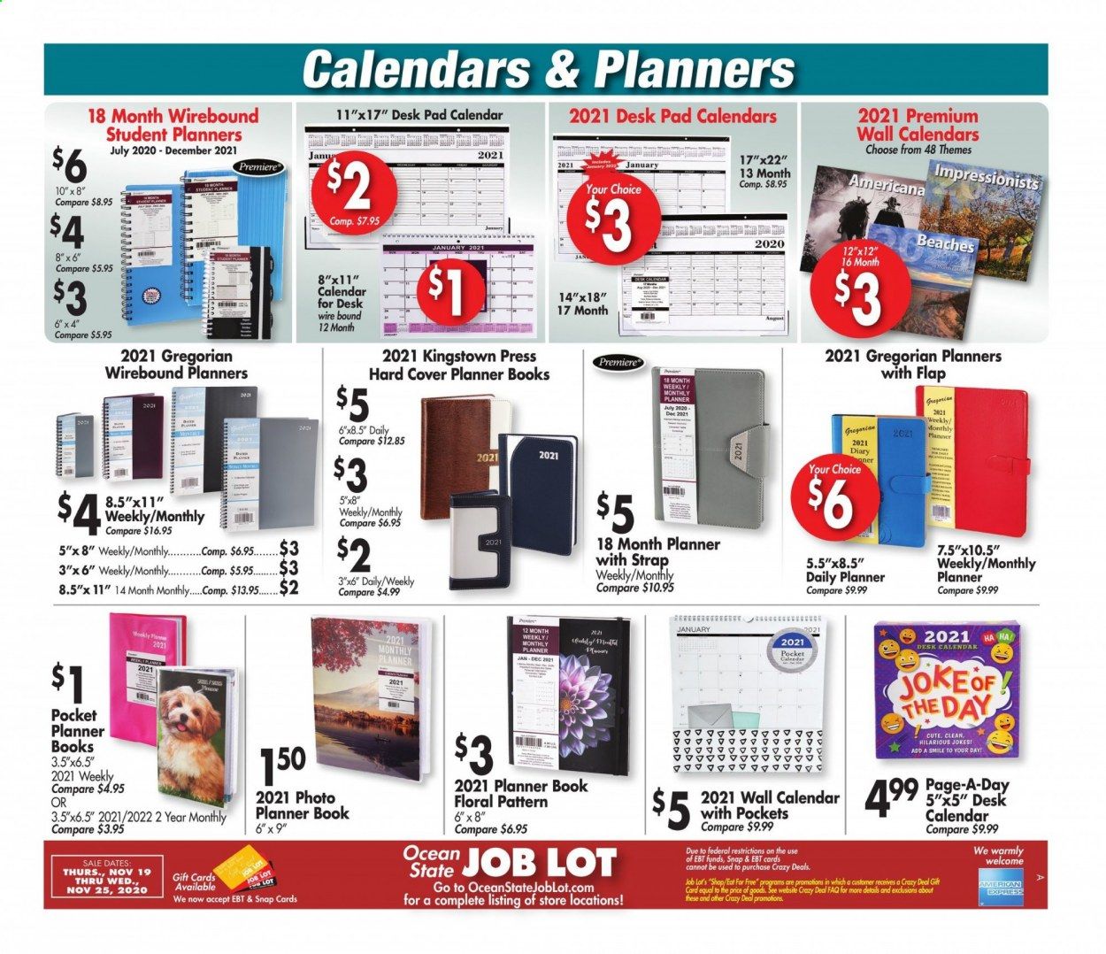Ocean State Job Lot Weekly Ad Flyer November 19 to November 25