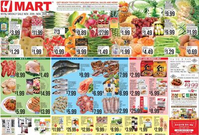 Hmart Weekly Ad Flyer November 20 to November 26